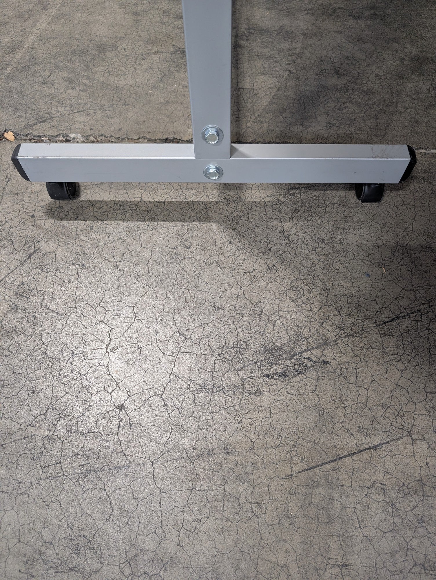Large Rolling Dry Erase Board with Metal Stand - Image 4