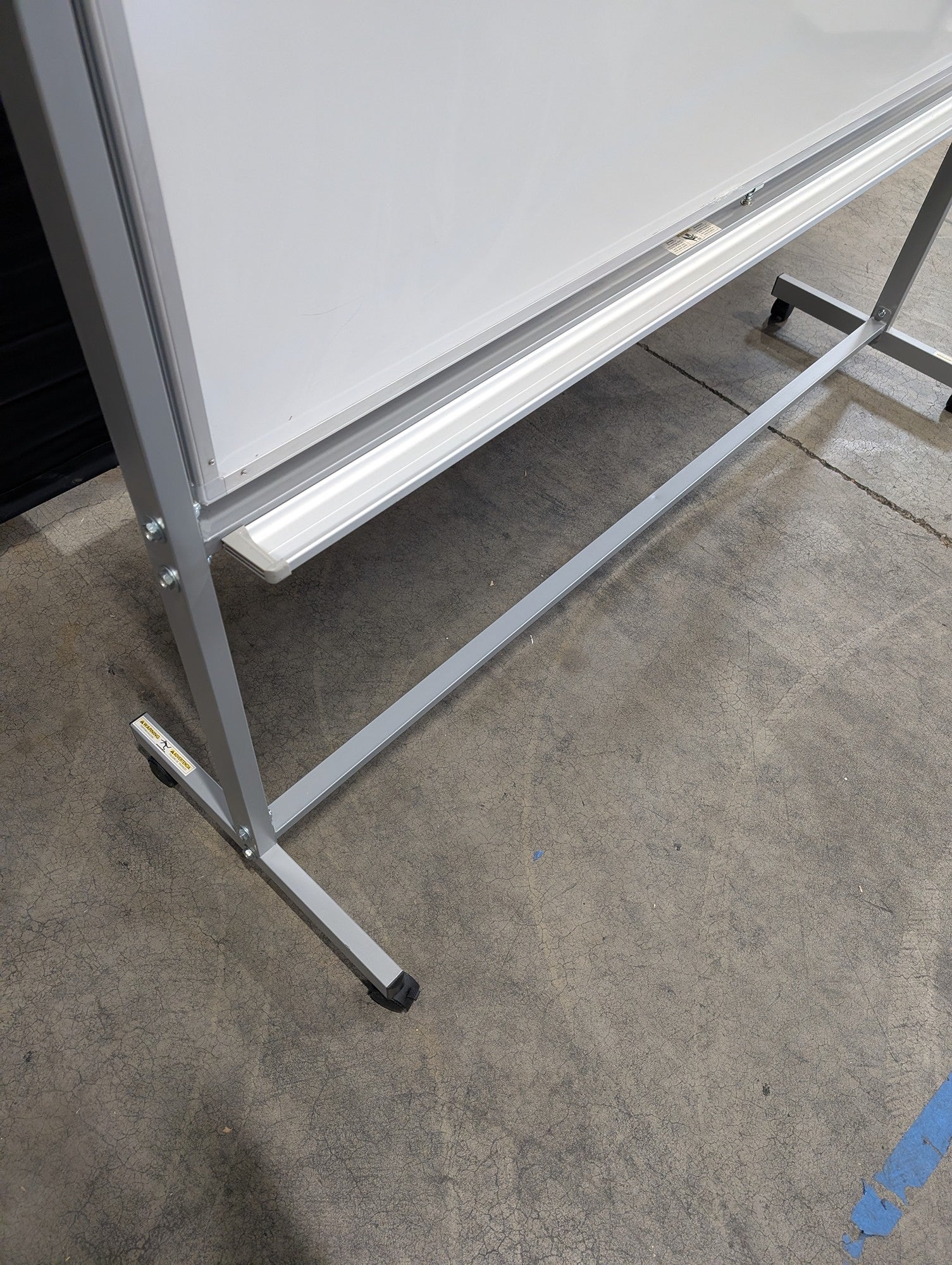 used GLOBAL® Mobile Dry Erase Whiteboard with Rolling Stand - Image 2