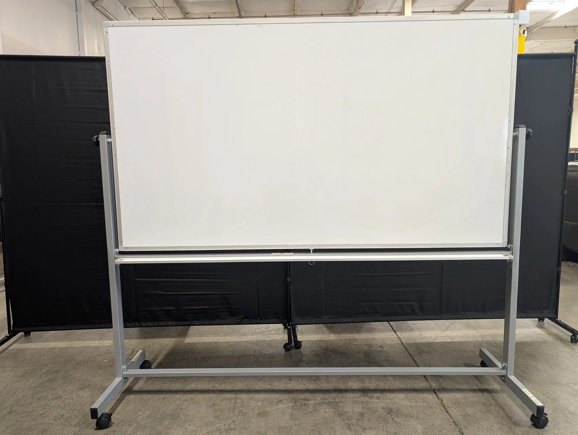 used GLOBAL® Mobile Dry Erase Whiteboard with Rolling Stand - Image 5