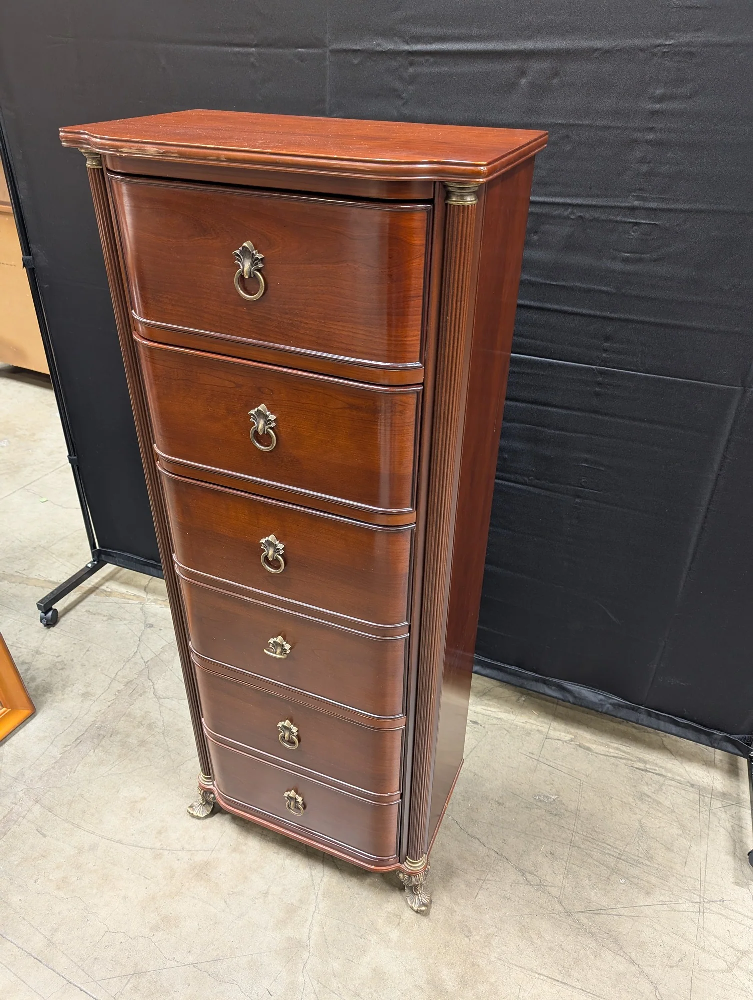 Bombay Company Classic Cherry Finish Chest - Image 2