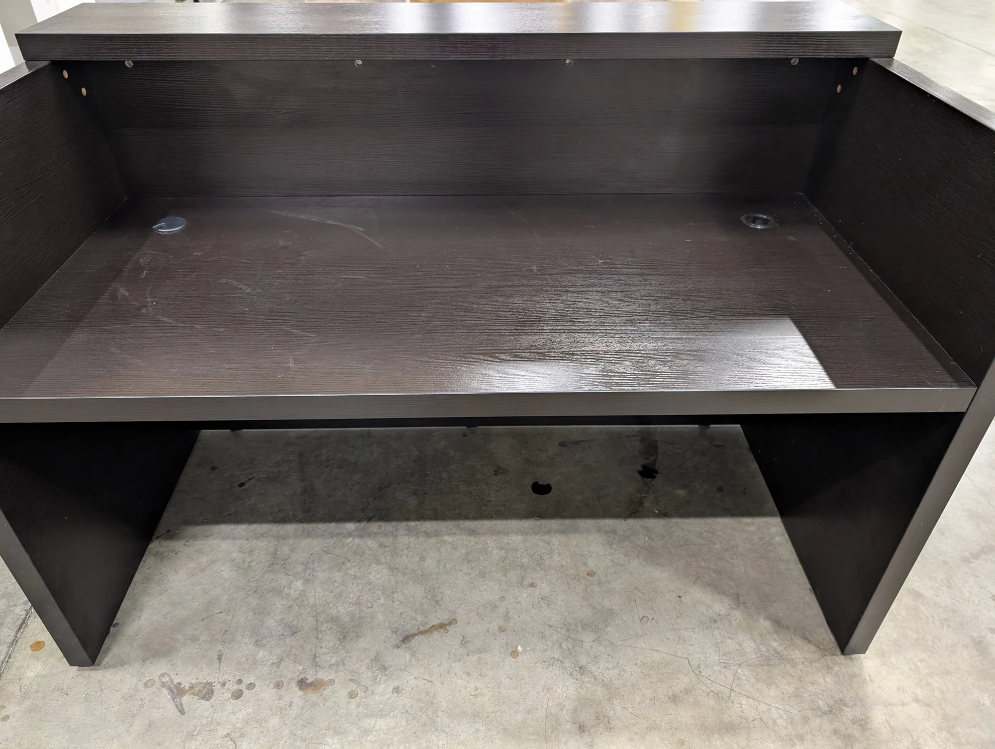 Jesper Office Modern Commercial Reception Desk Workstation - Image 3