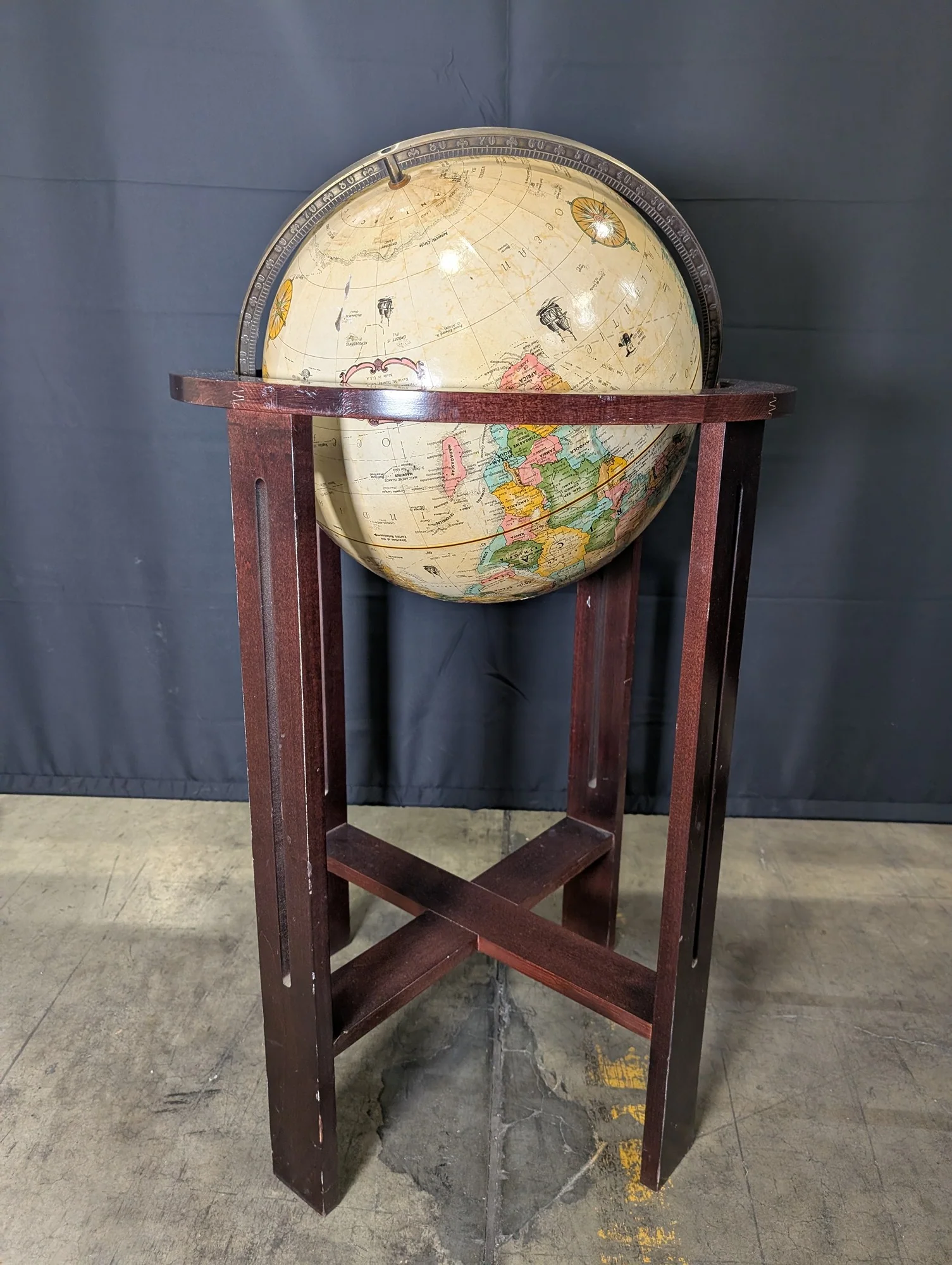 Replogle World Classic Series 16 Inch Diameter Floor Globe - Image 8