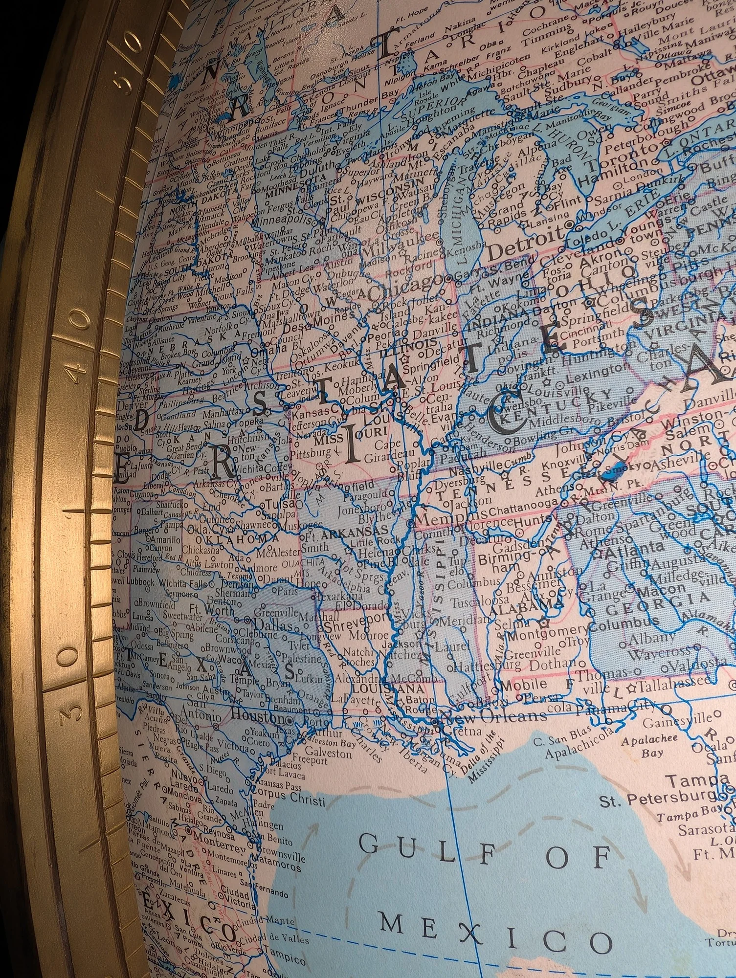 Impressive Replogle 32 Inch Floor Standing Library Globe (Retail -$13,950) - Image 3