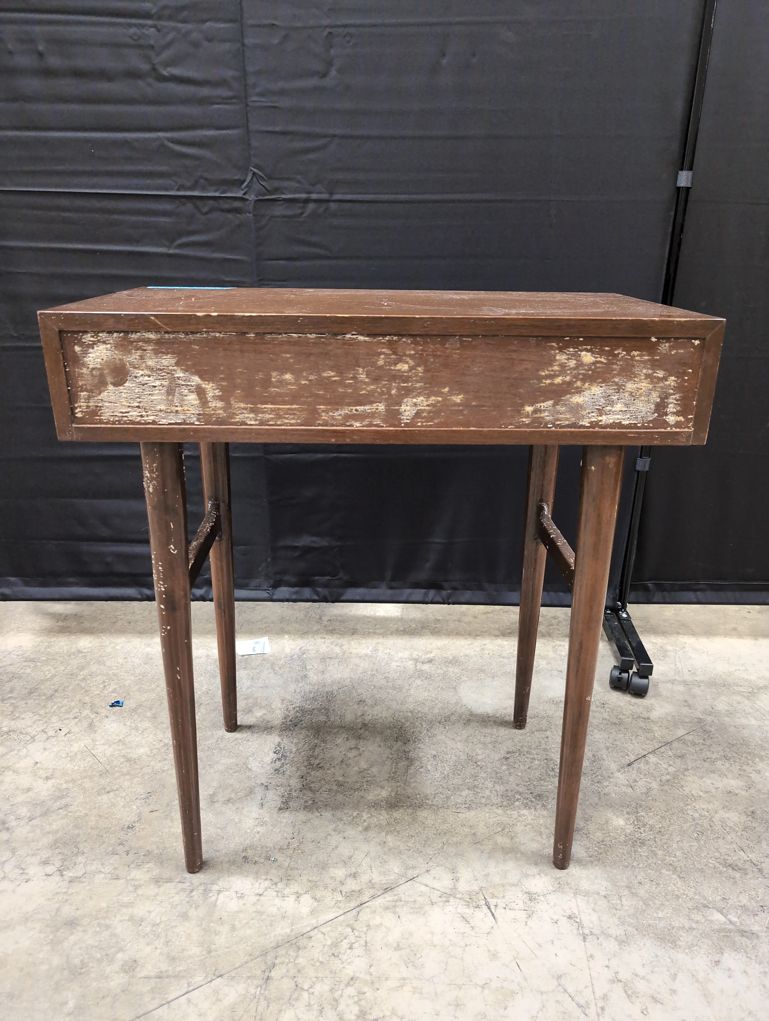 Mid-Century Modern Wooden Console Table with Drawers - Image 3