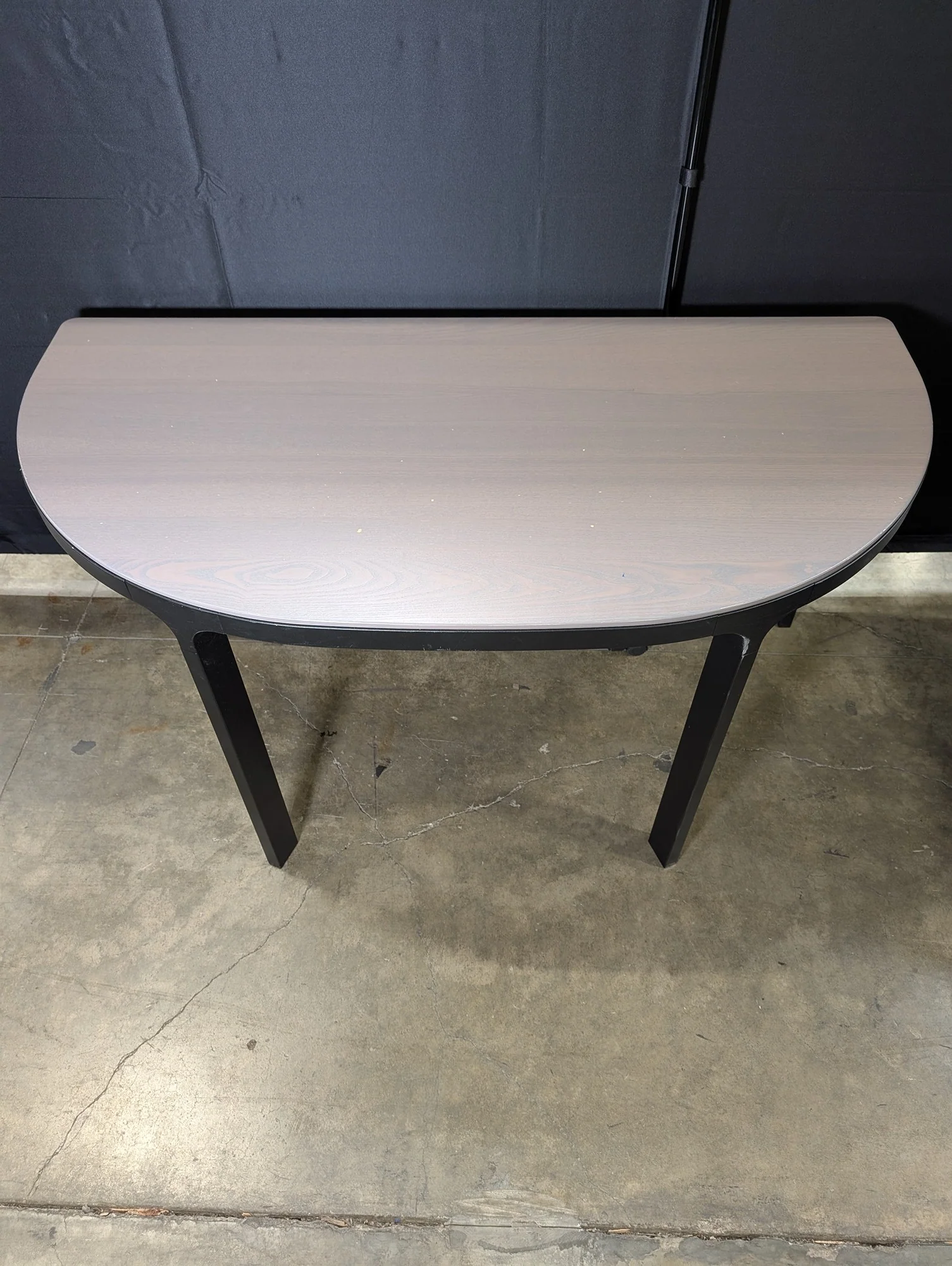 Contemporary Half-Moon Entryway Table - Image 2