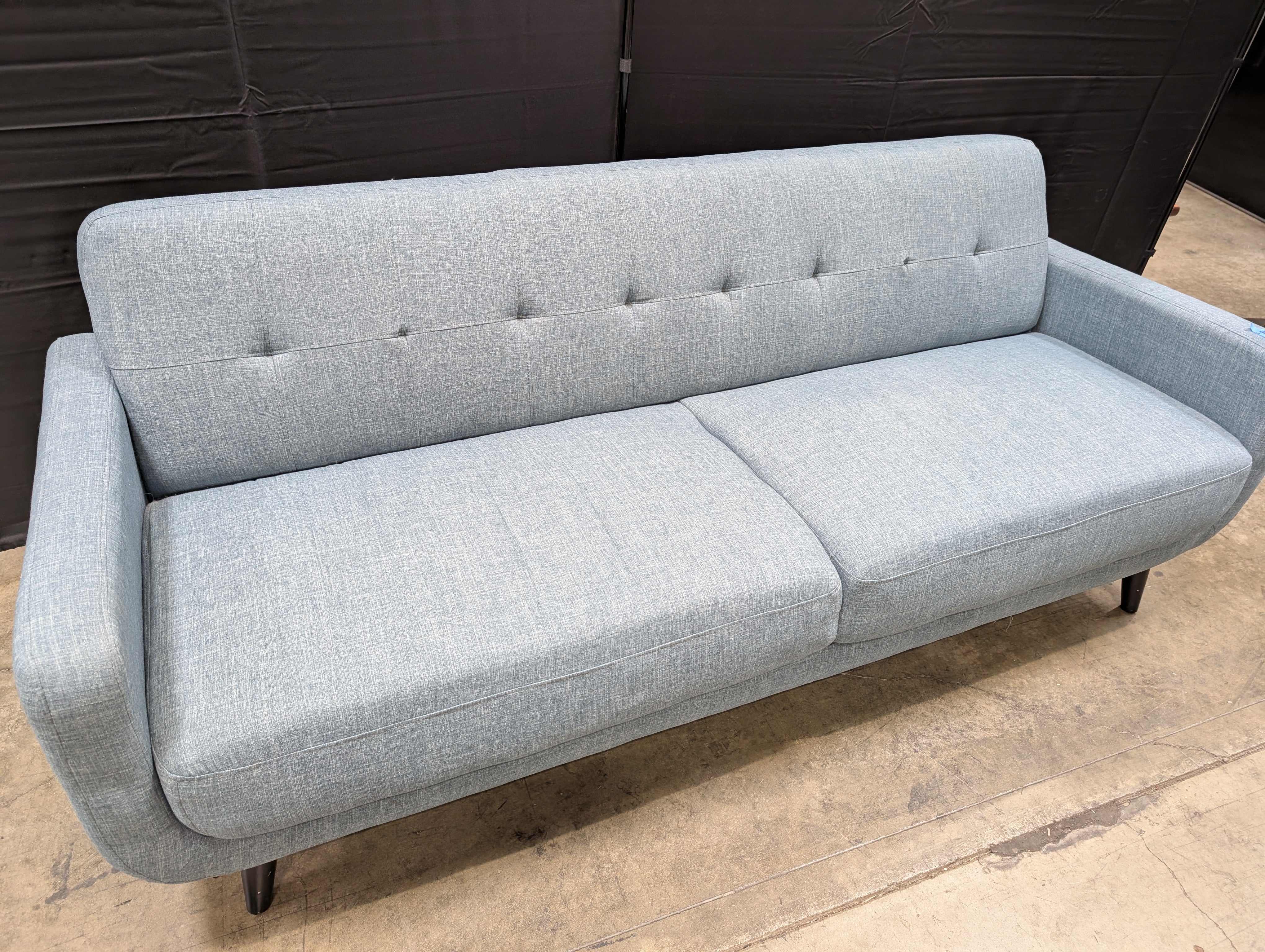 Light Blue Sofa - Image 3