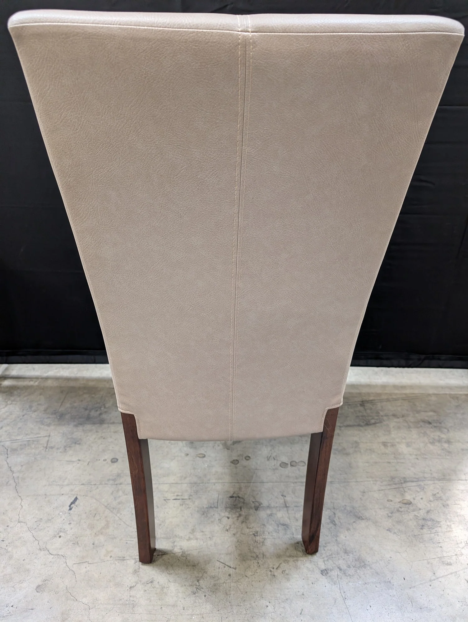 A-America Modern Upholstered Dining Chair with Tapered Back - Image 4