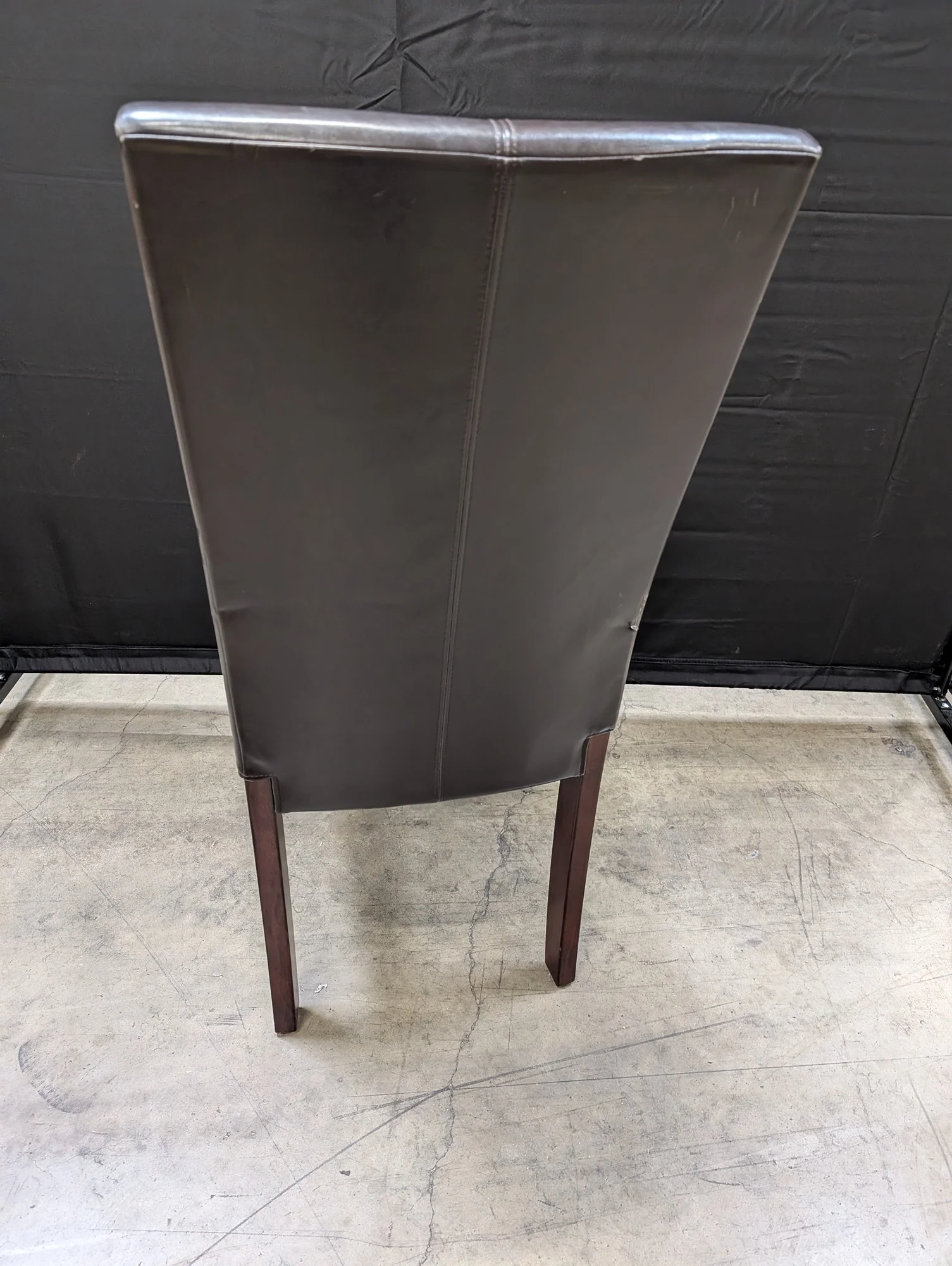 A-America Modern Dark Upholstered Dining Chair - Image 3