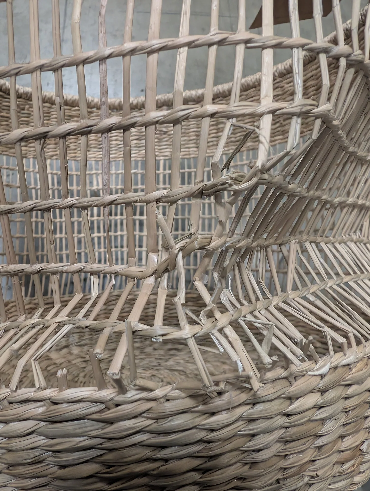 WORLD MARKET Dakota Open Weave Seagrass Storage Basket - Image 3