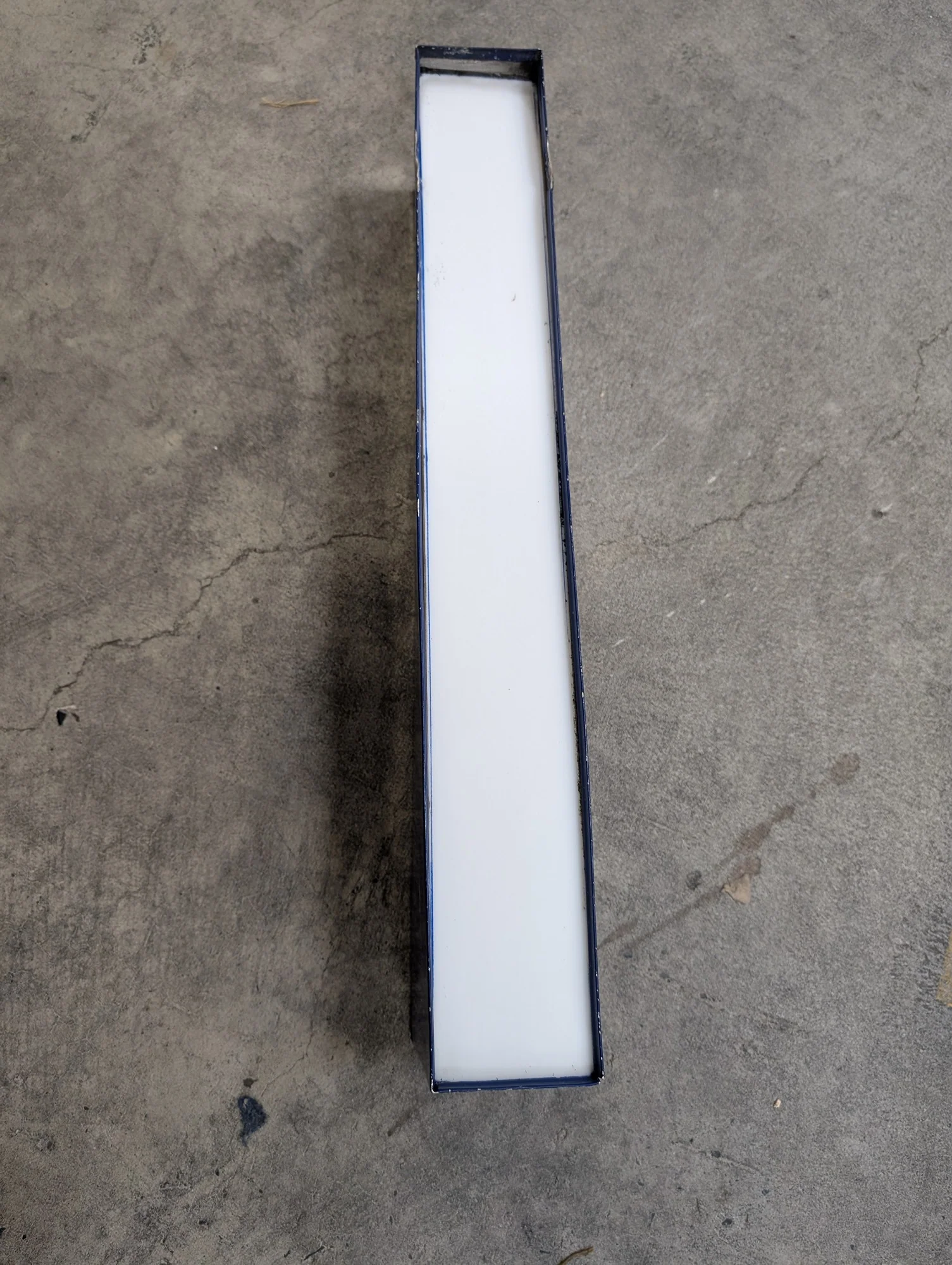 Vintage Industrial Channel Letter I Sign