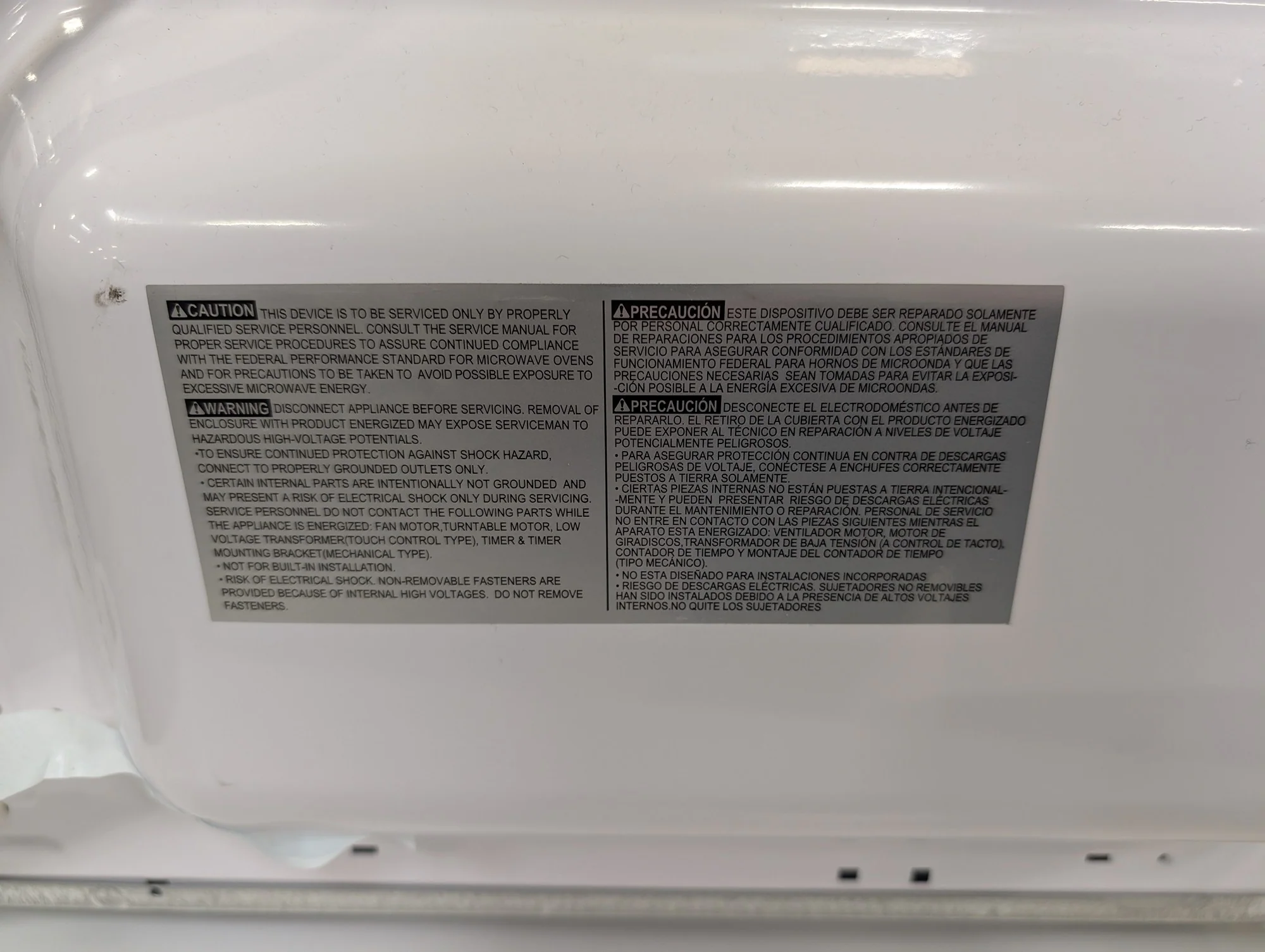 GENERAL ELECTRIC Stainless Steel Countertop Microwave Oven - Image 5