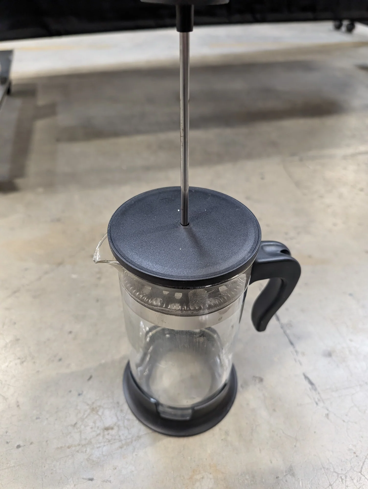 Clear Glass French Press Coffee Maker - Image 4
