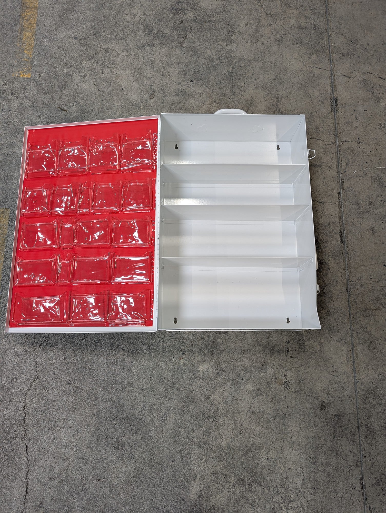 ULINE Industrial Wall Mount First Aid Kit Cabinet - Image 2