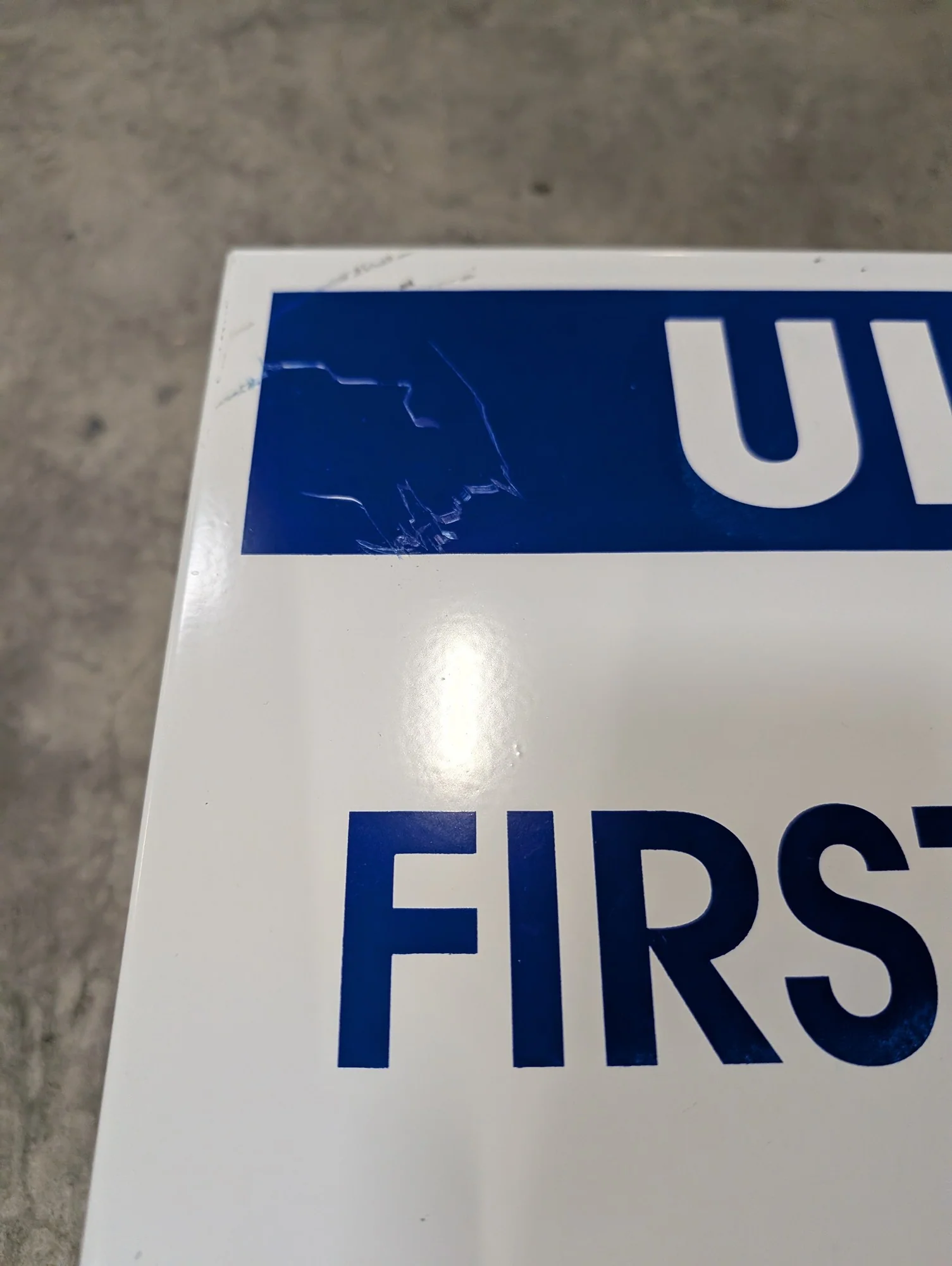 ULINE Industrial Wall Mount First Aid Kit Cabinet - Image 3