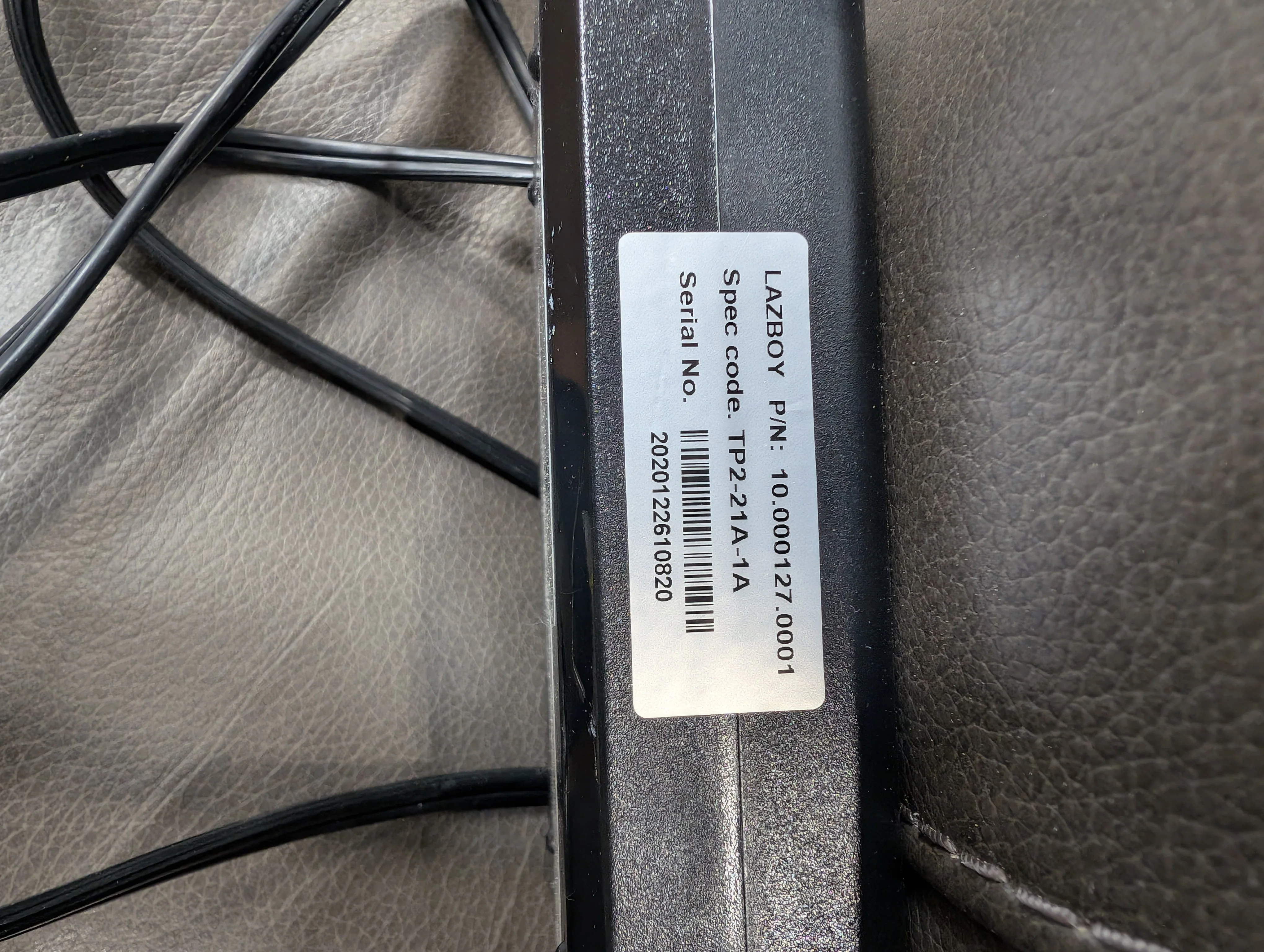 Grey LaZboy Electric Reclining chair - Image 4