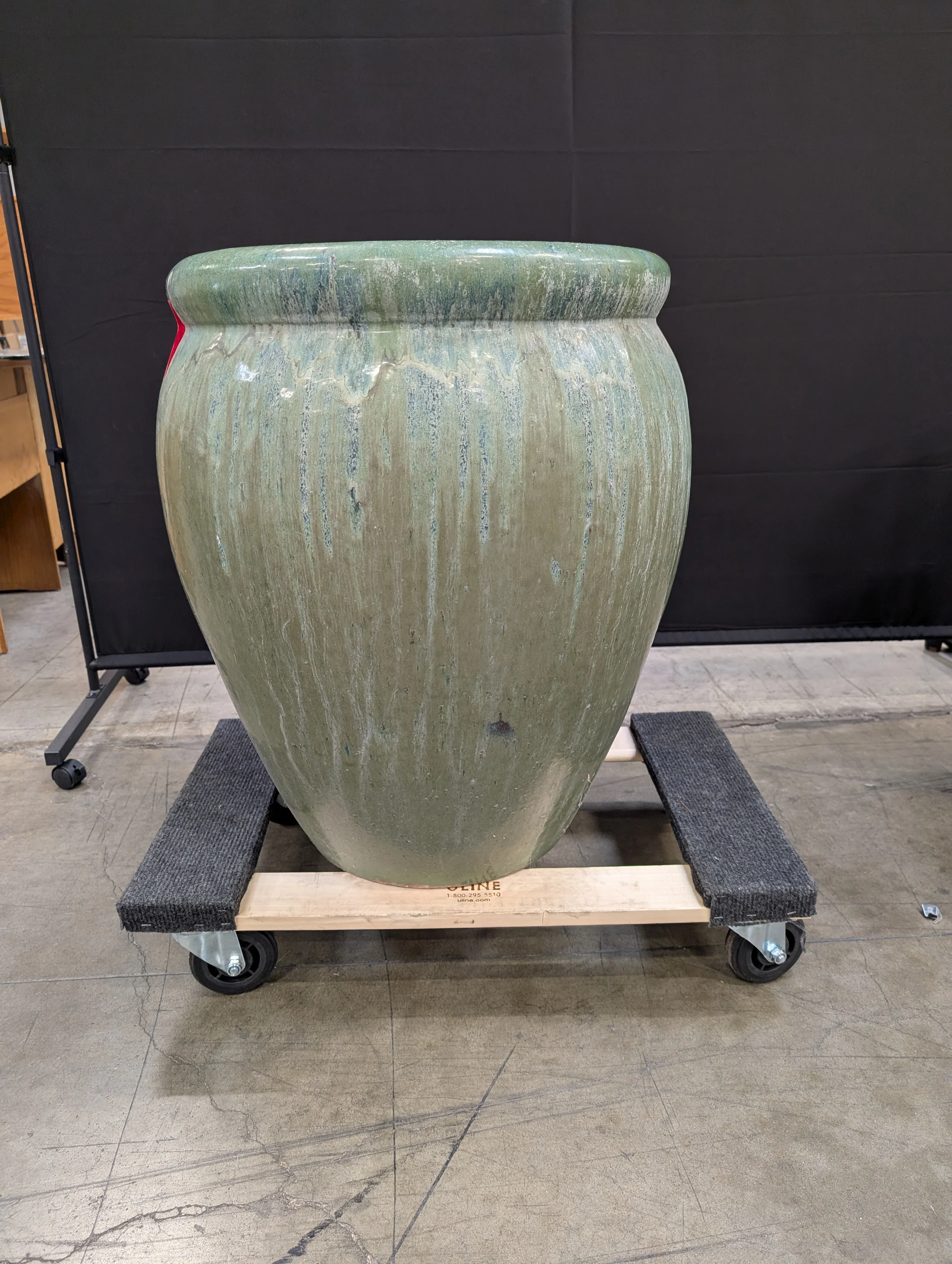 Large Glazed Ceramic Garden Planter Pot - Image 2