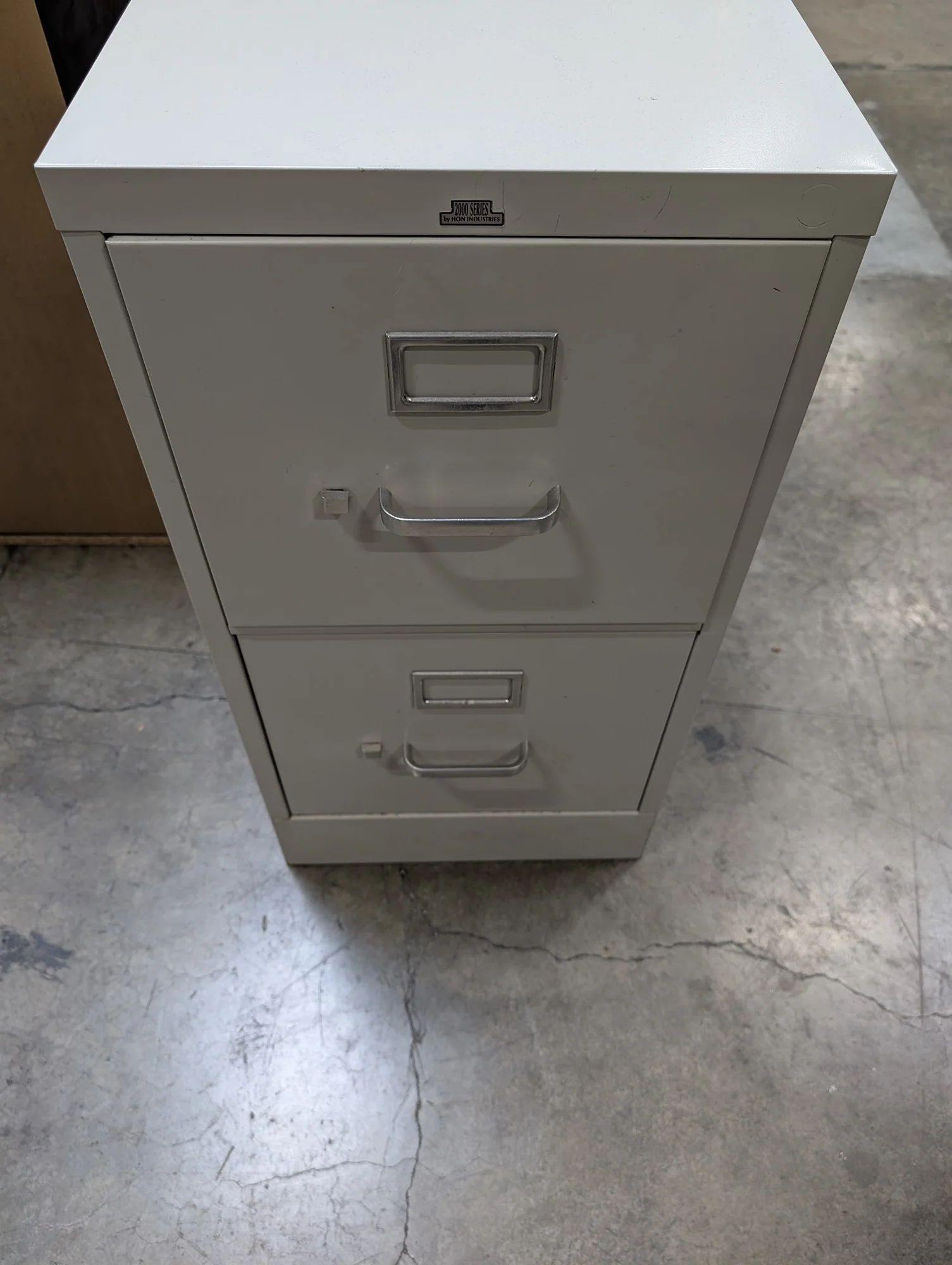 HON INDUSTRIES 2000 SERIES Two-Drawer Metal Filing Cabinet