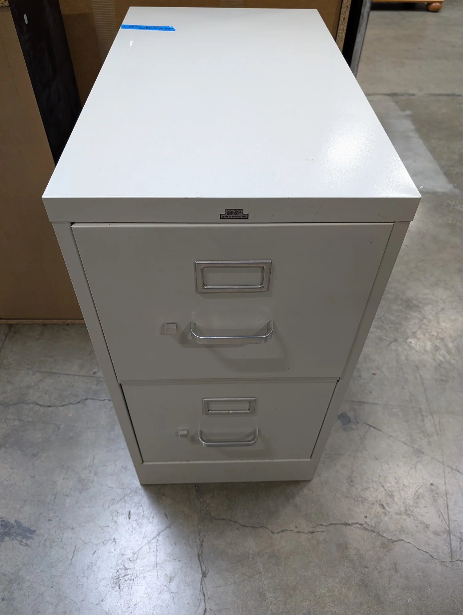HON INDUSTRIES 2000 SERIES Two-Drawer Metal Filing Cabinet - Image 2