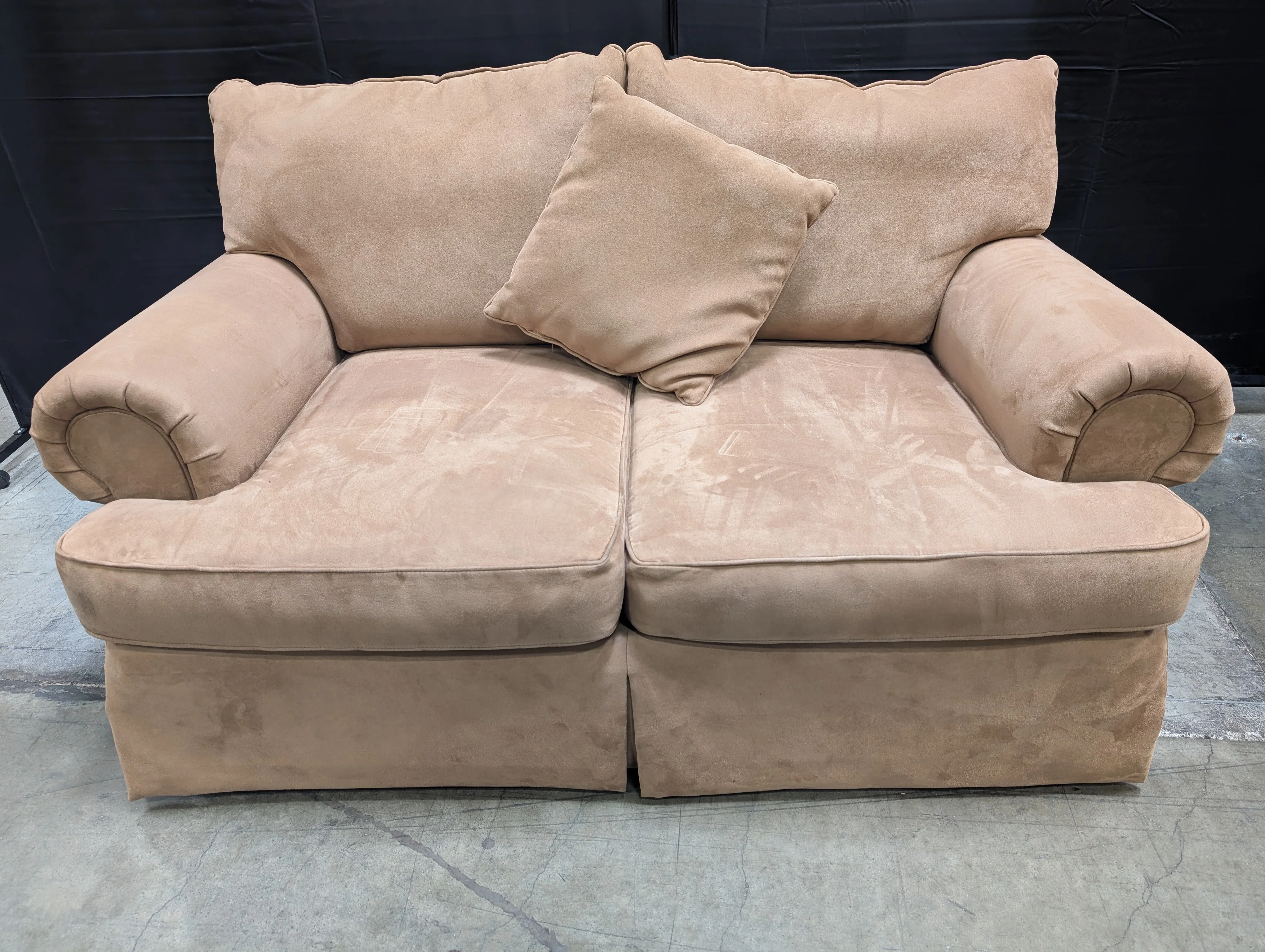 Neutral Beige Flexsteel Sofa