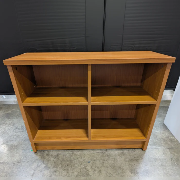 Versatile Brown Wood Storage Shelf