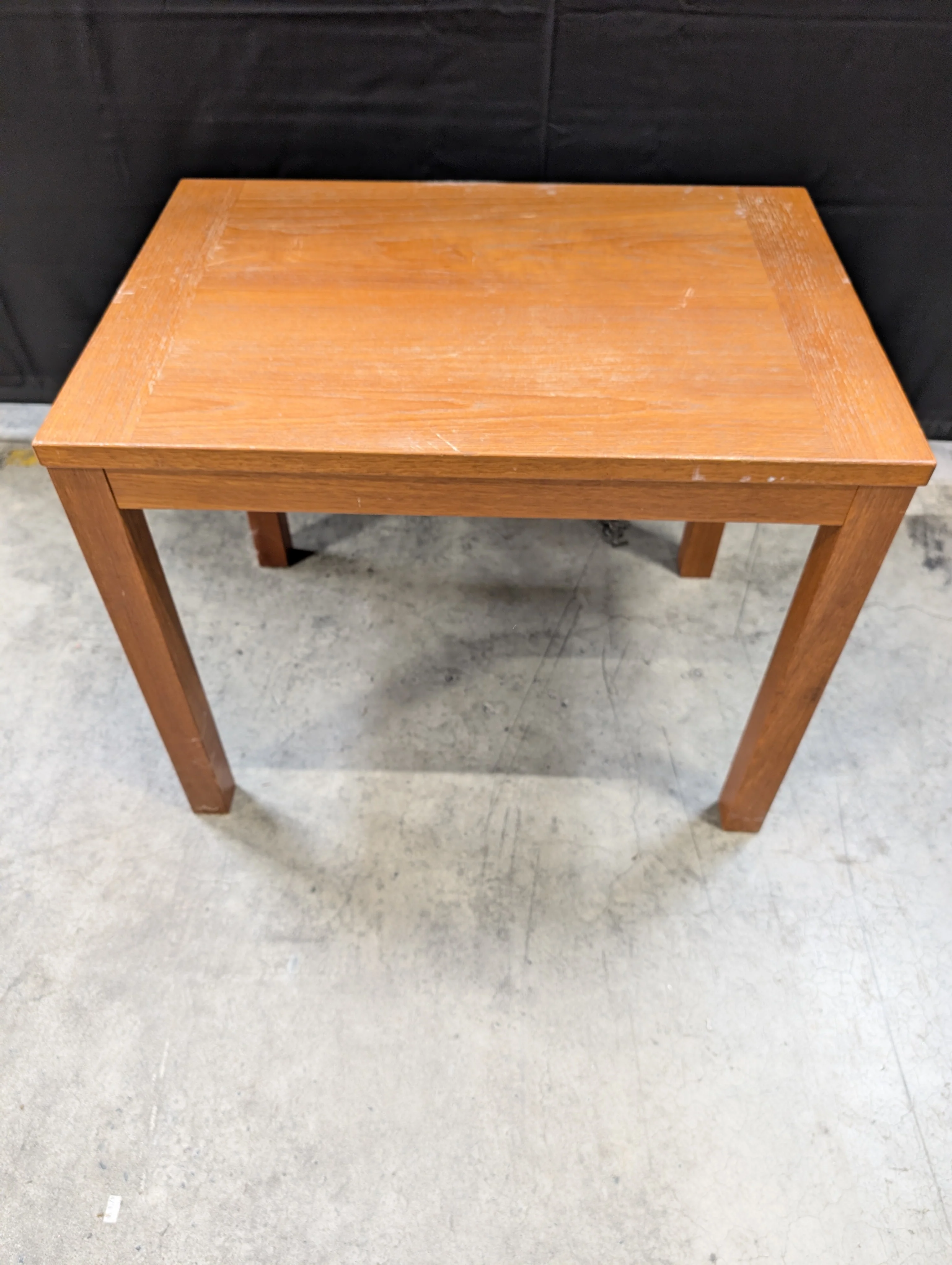 Modern Rectangular Wood Accent Table - Image 2