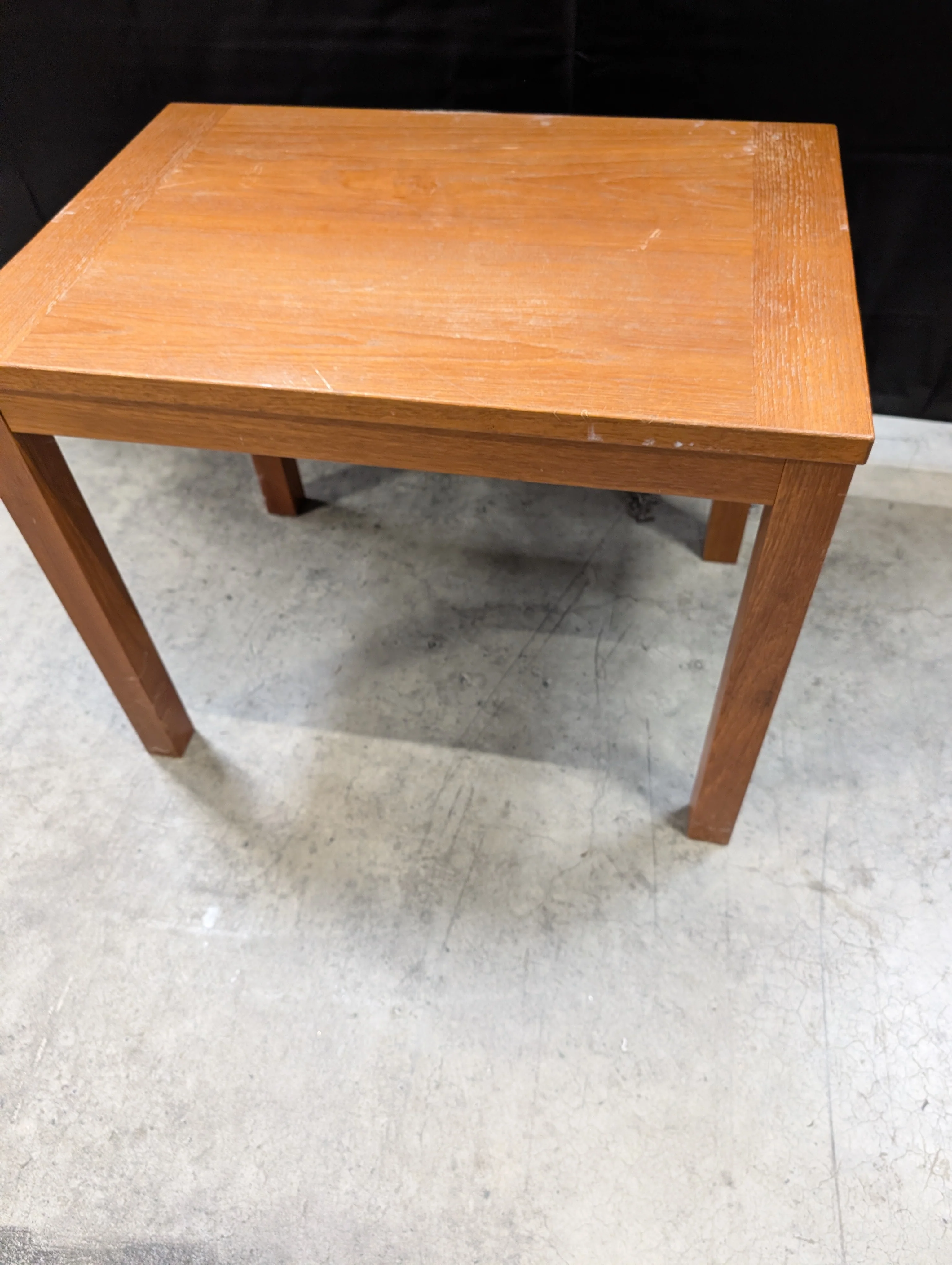 Modern Rectangular Wood Accent Table - Image 3