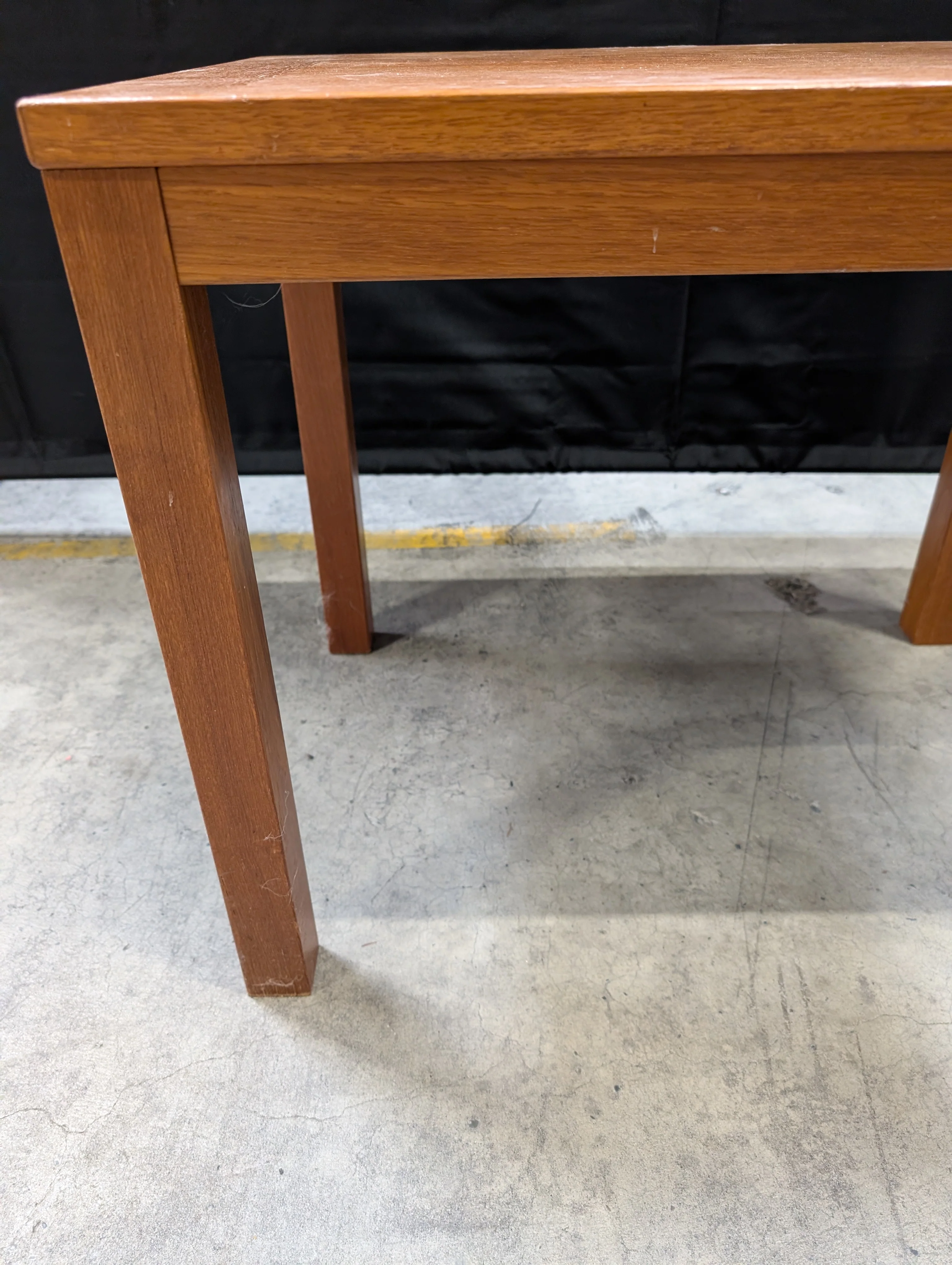 Modern Rectangular Wood Accent Table - Image 4