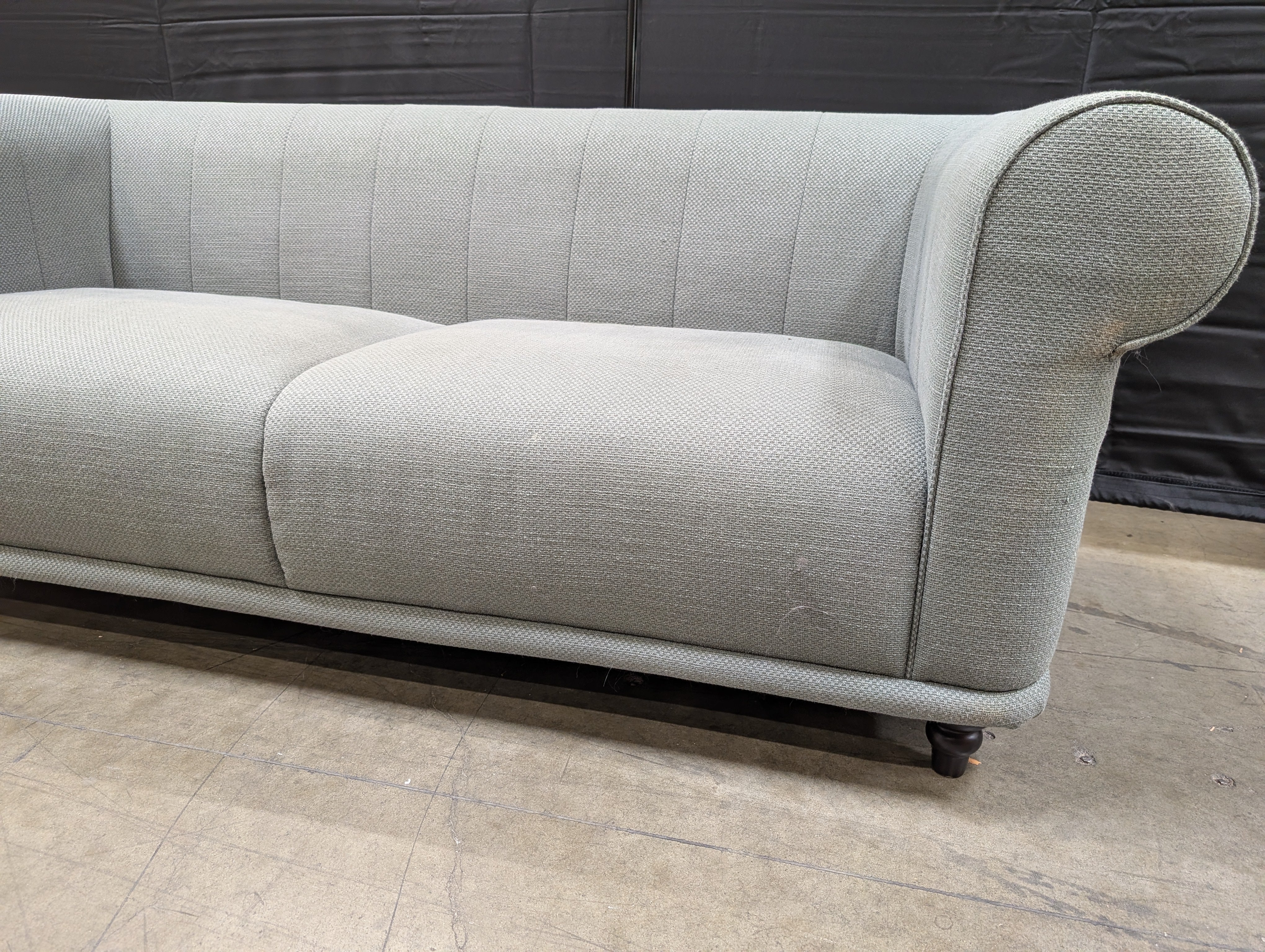 Modern Ikea Two-Seater Sofa with Curved Arms - Image 3