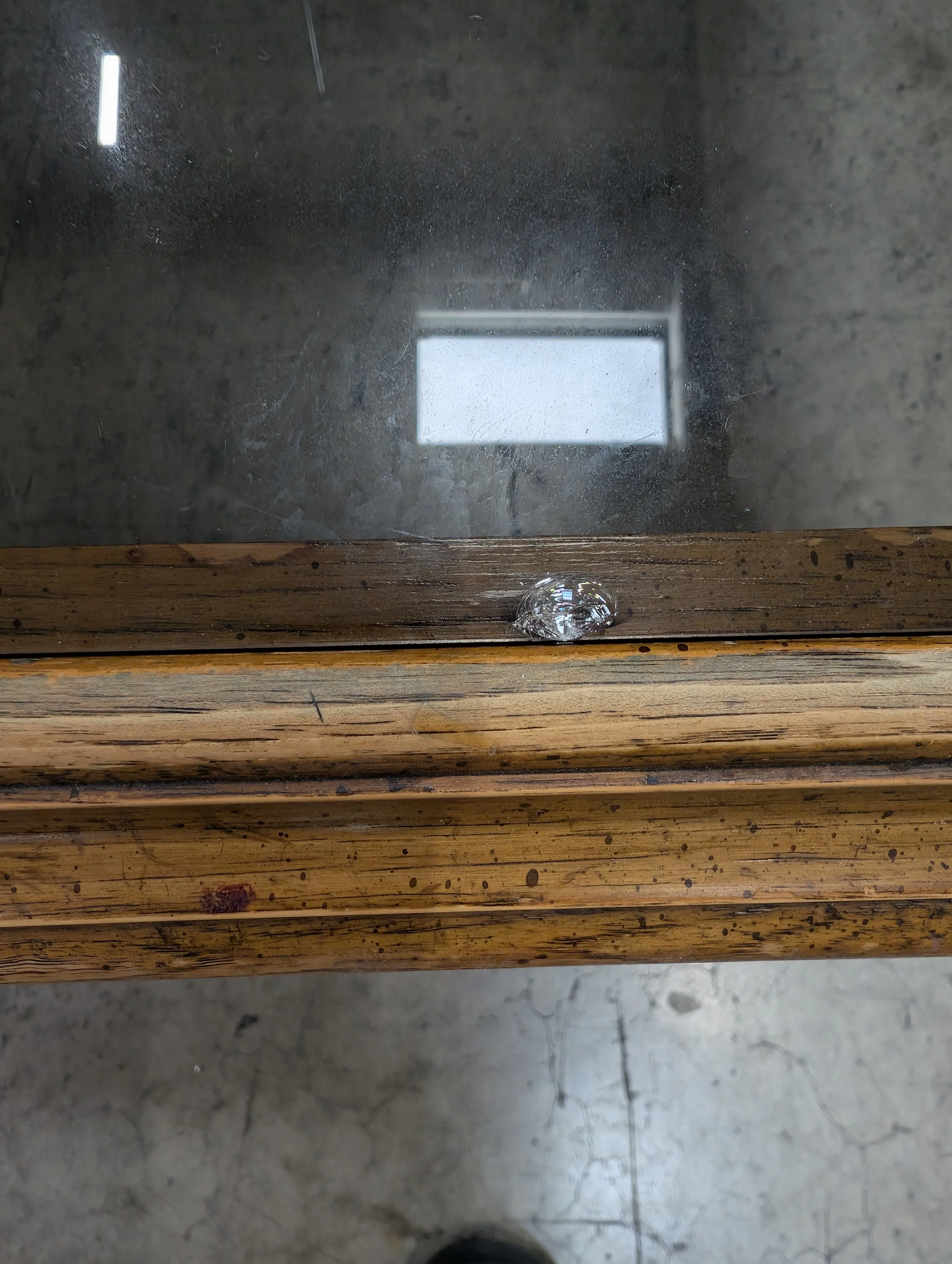 Traditional Carved Wood Square Coffee Table with Glass Top - Image 4