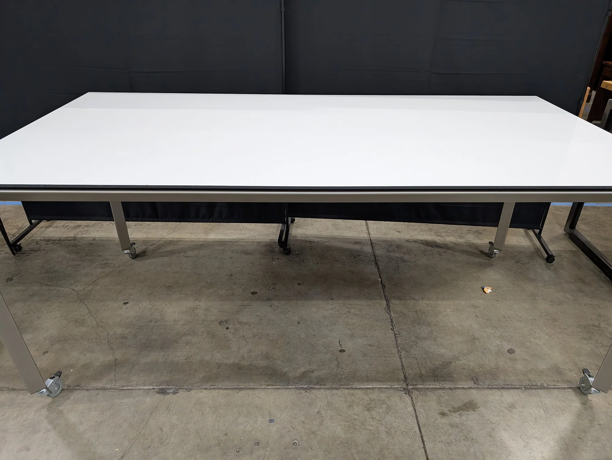Watson Miro Large Conference Table with Locking Casters