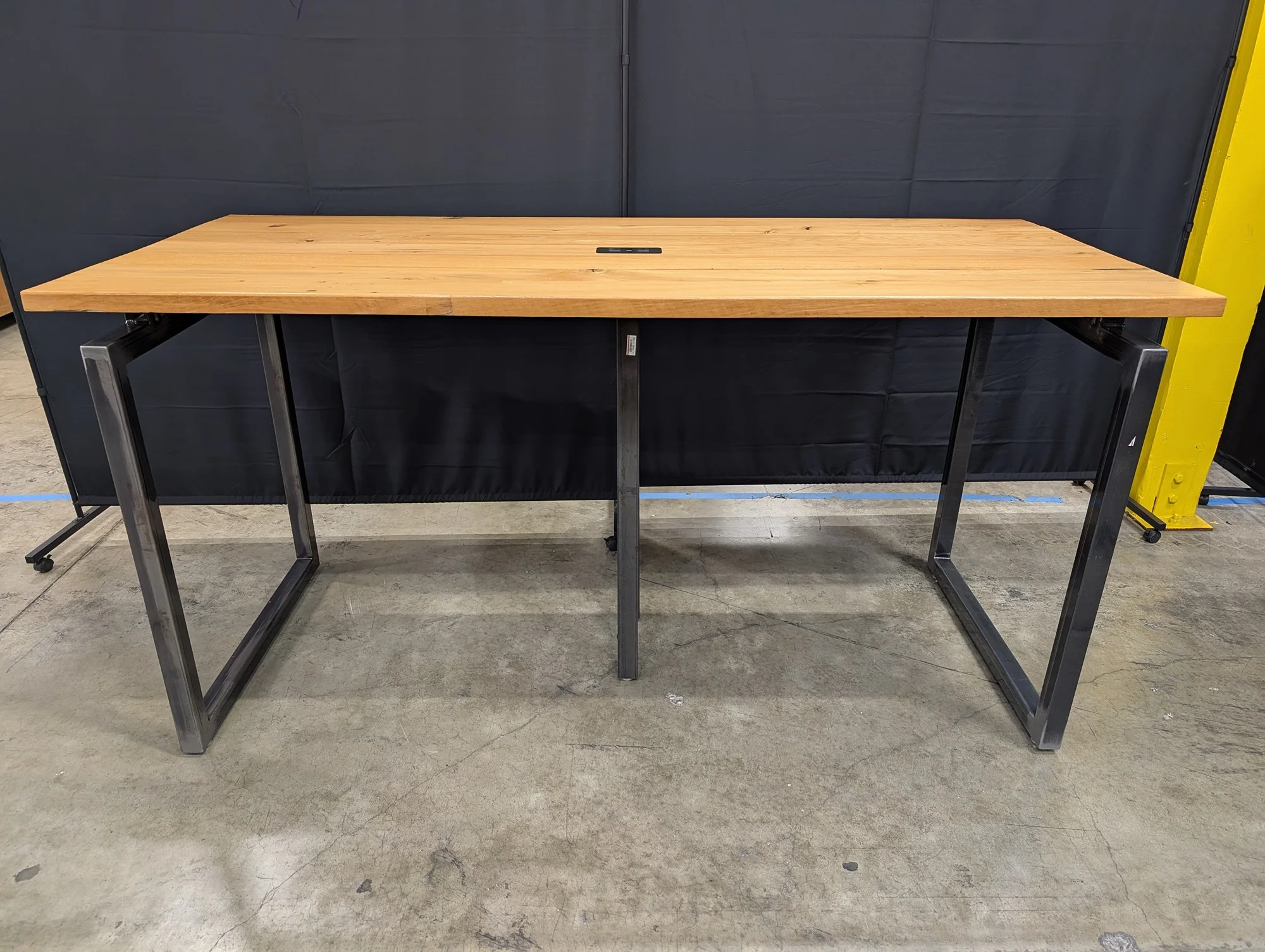 Large Light Wood Conference Table - Image 2