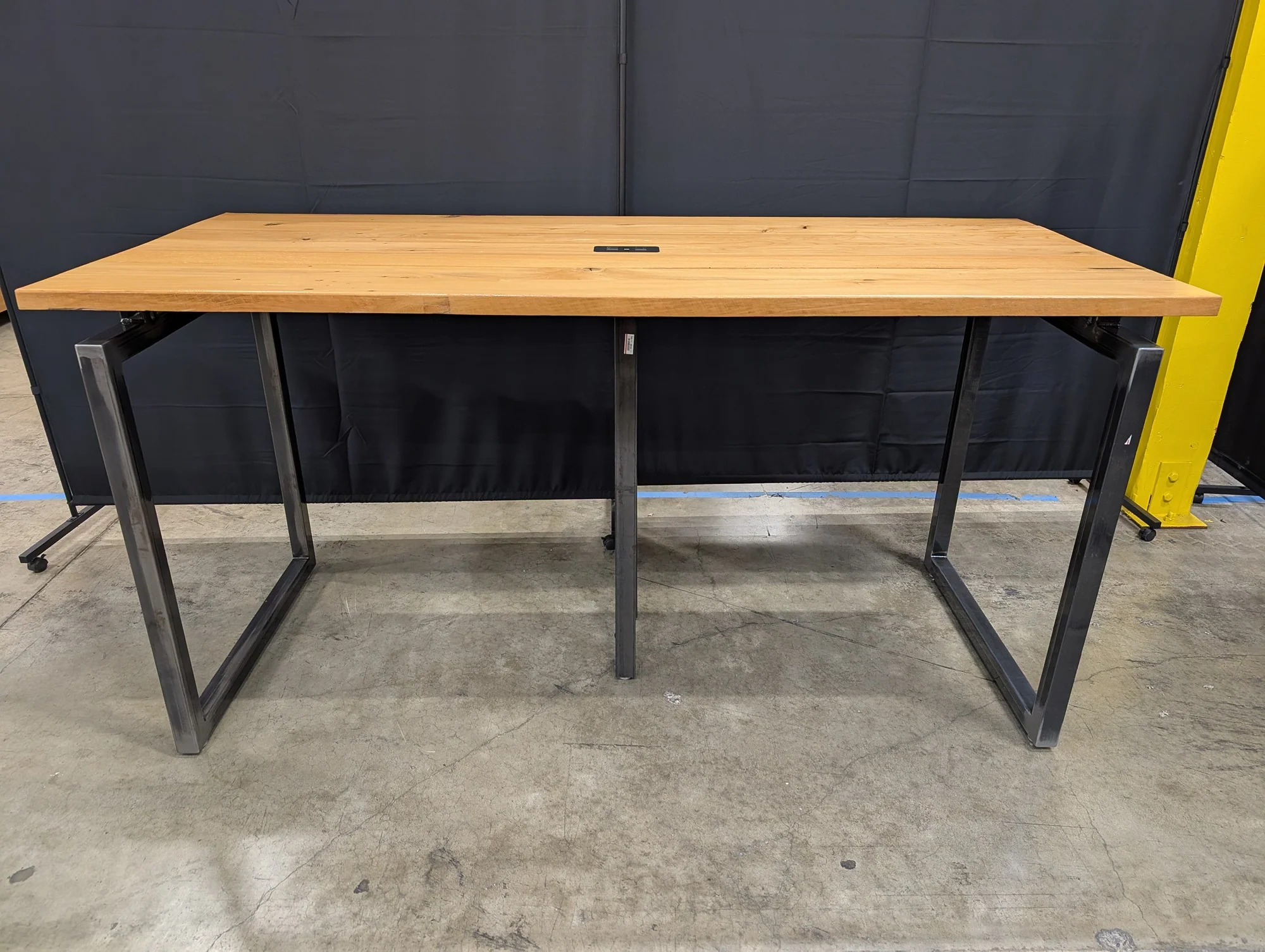 Large Light Wood Conference Table - Image 5