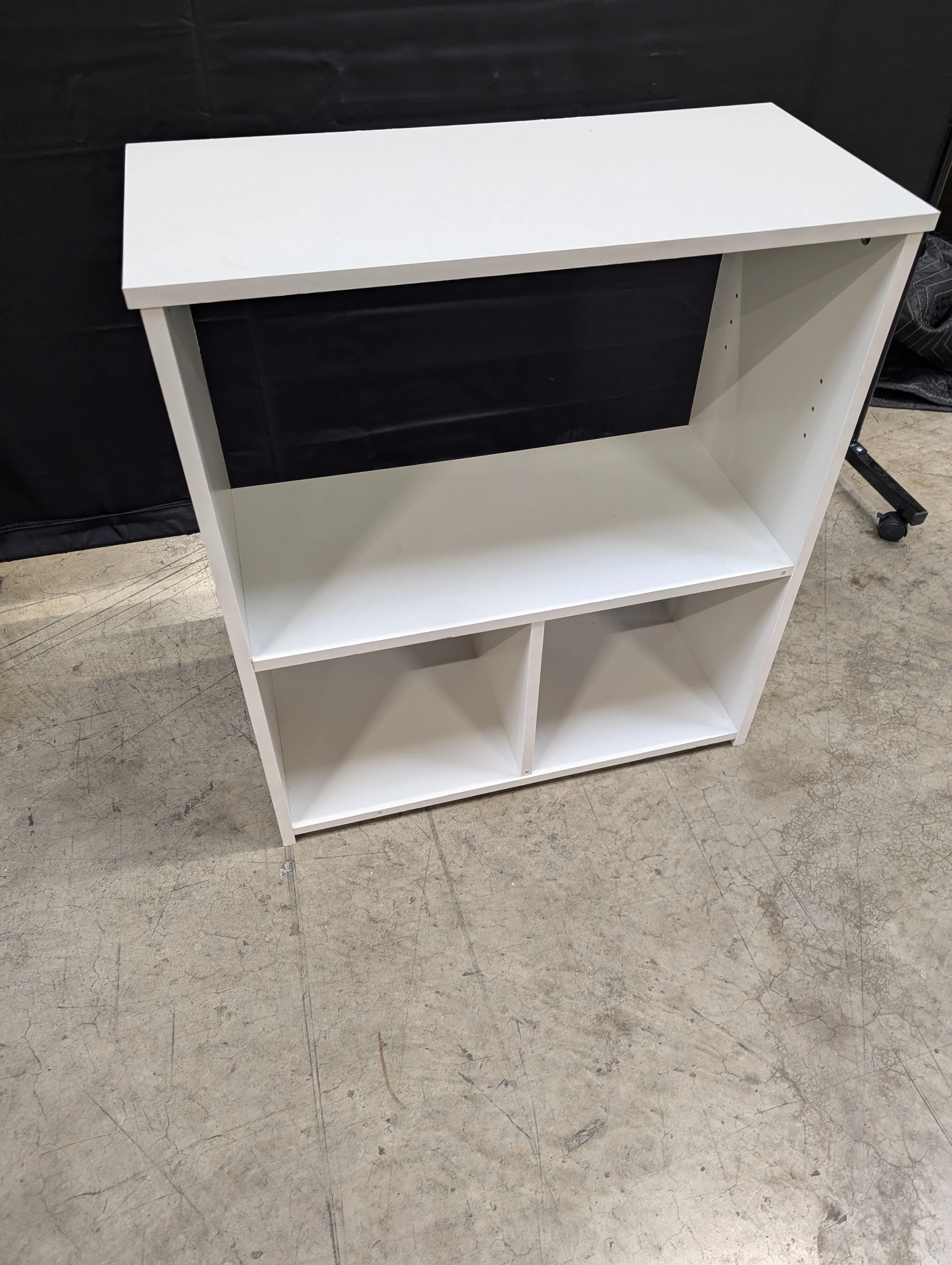 Versatile White Multi-Compartment Storage Shelf - Image 2