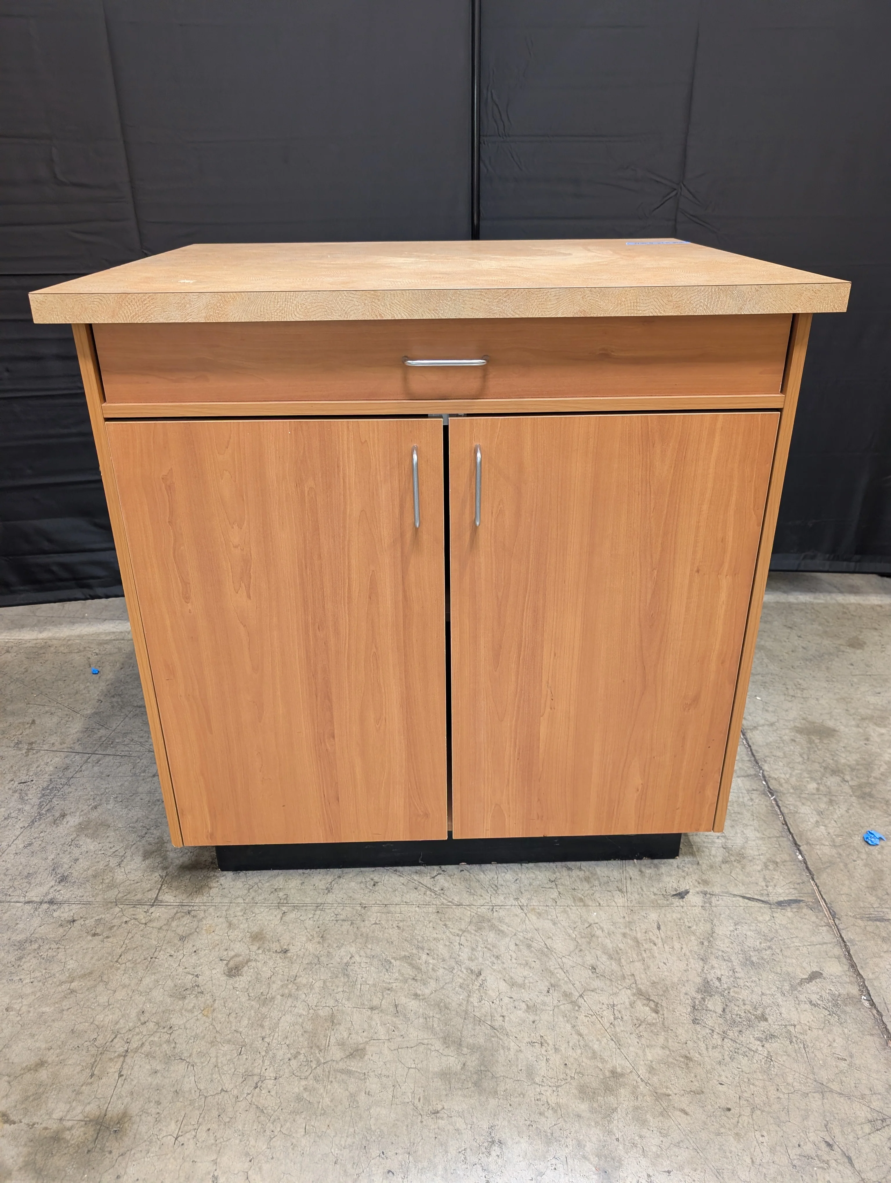 Two-Door Base Cabinet with Speckled Laminate Countertop - Image 2
