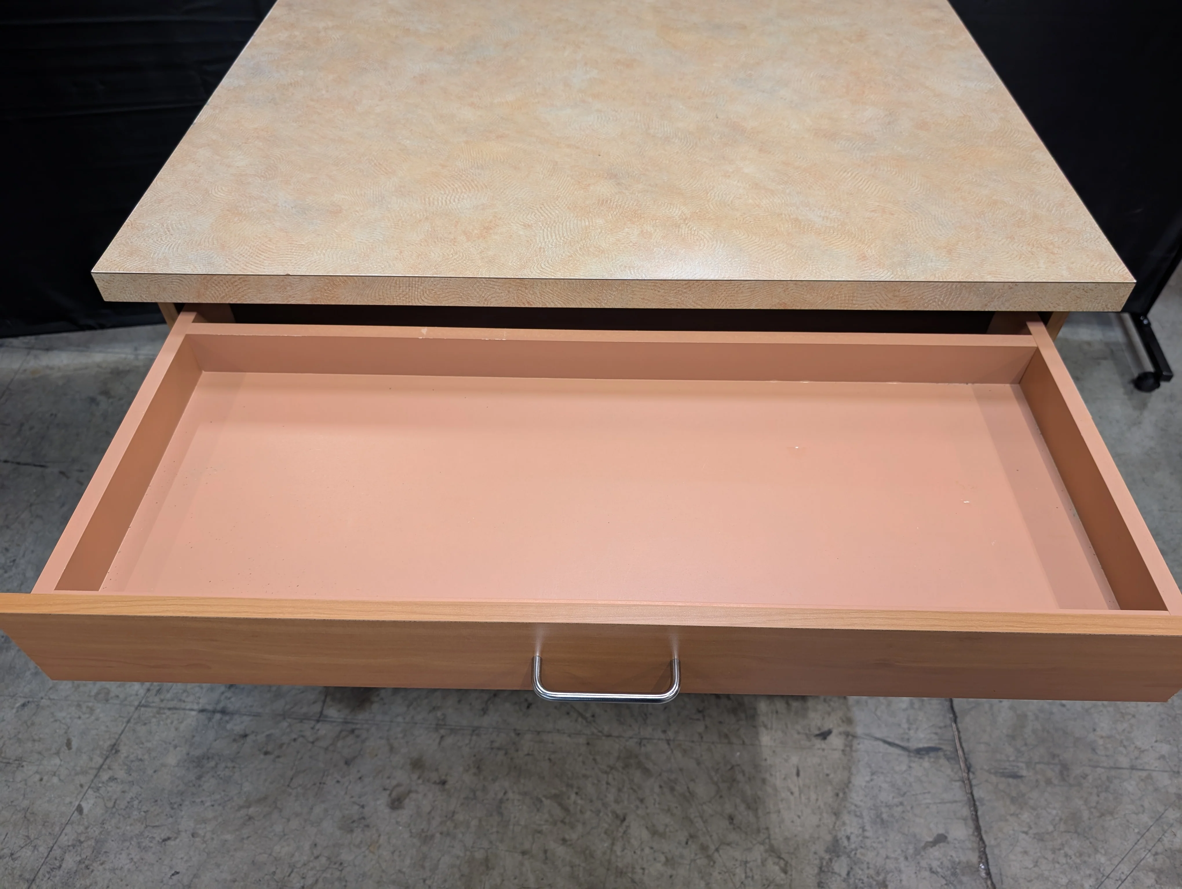 Two-Door Base Cabinet with Speckled Laminate Countertop - Image 7