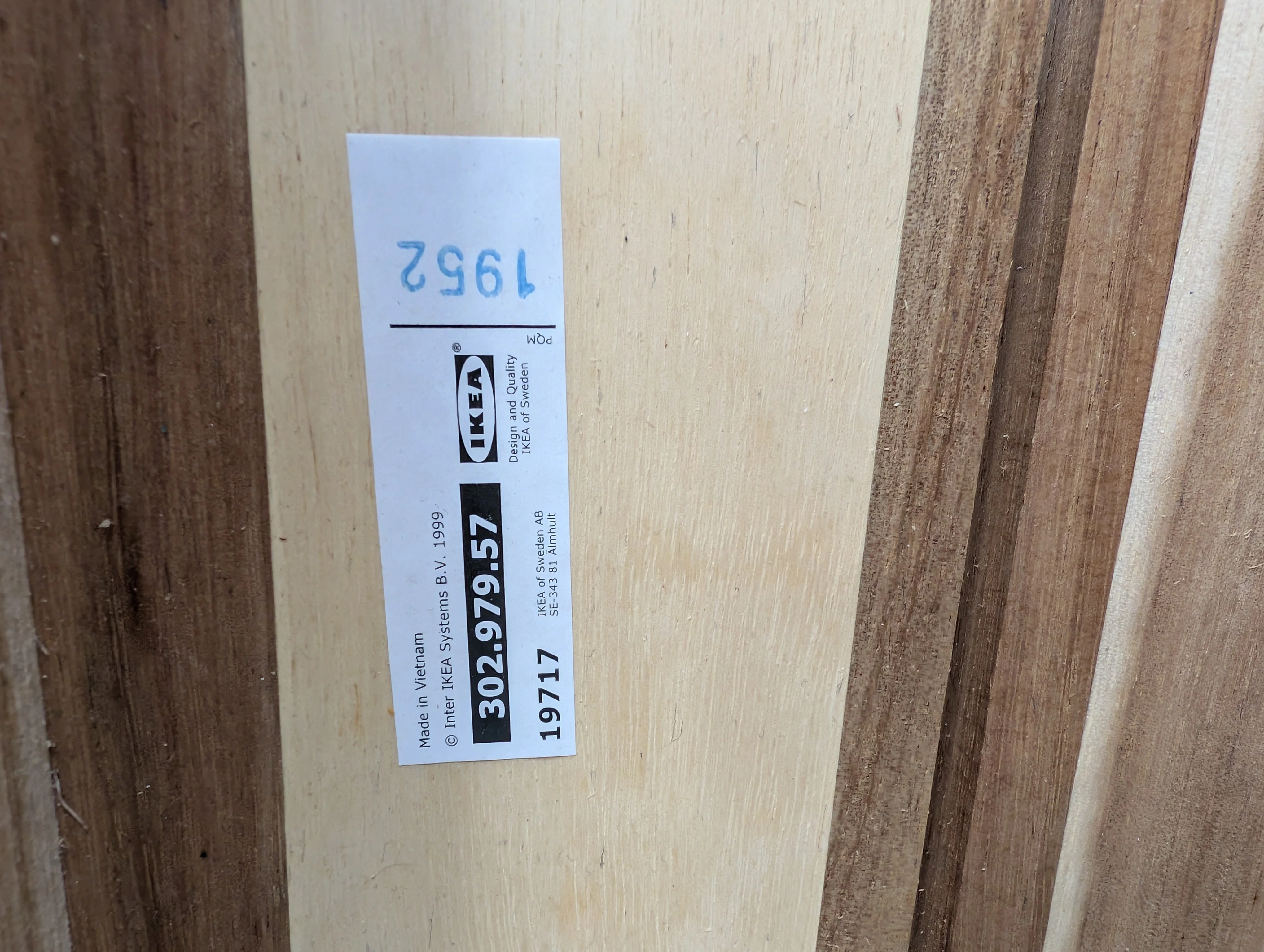 Solid Hardwood Butcher Block Style Rectangular Table - Image 4