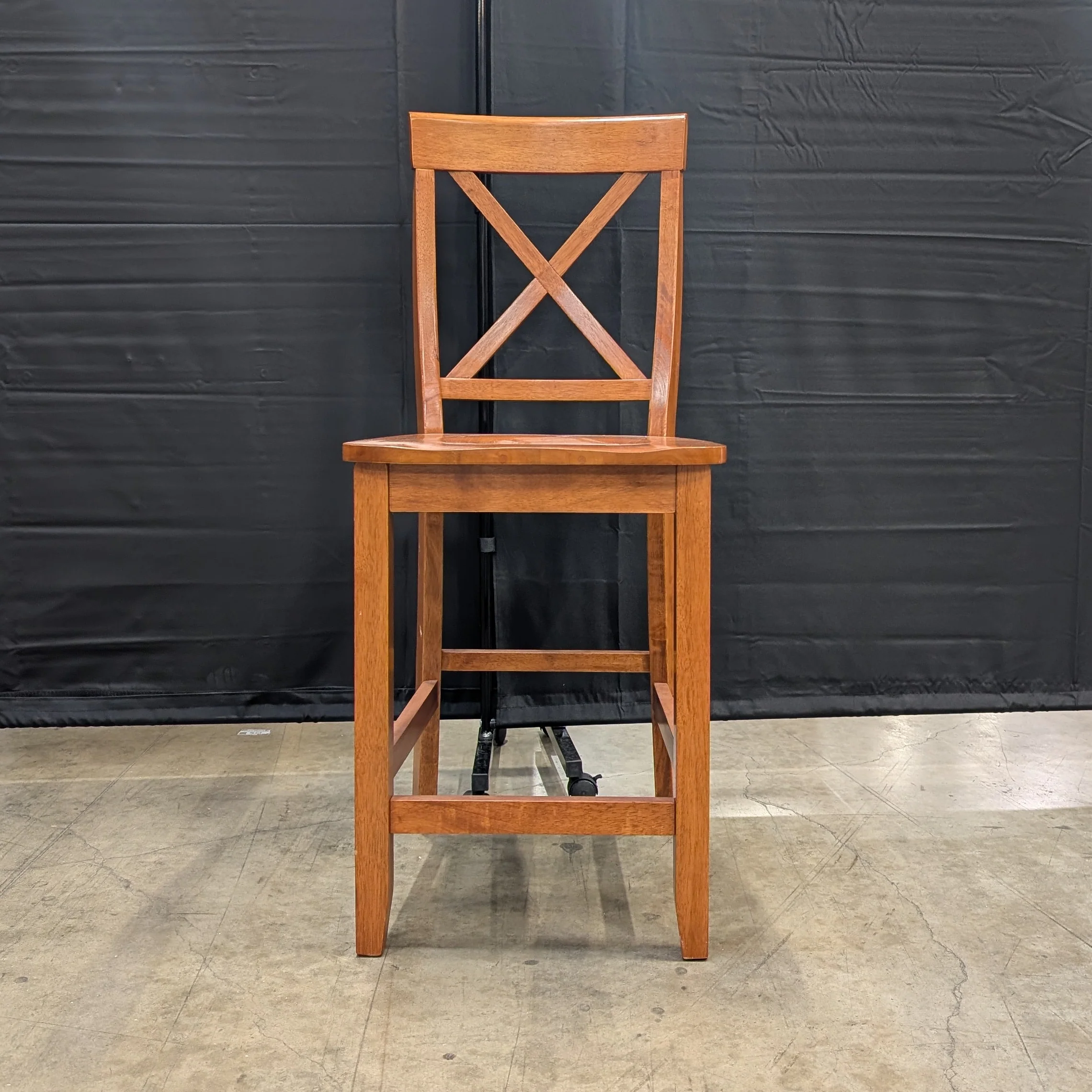 Solid Wood X-Back Dining Chair