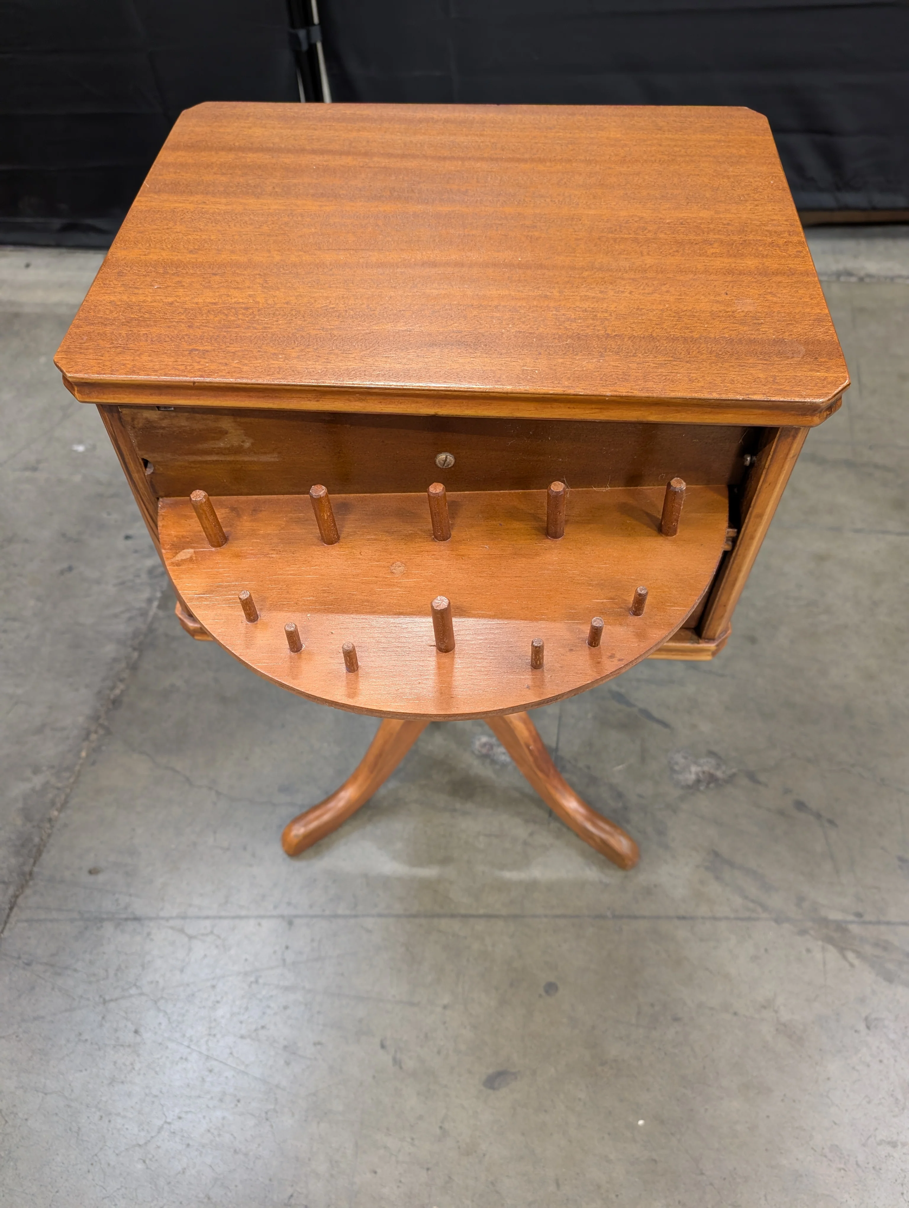 Antique Sewing Stand - Image 6