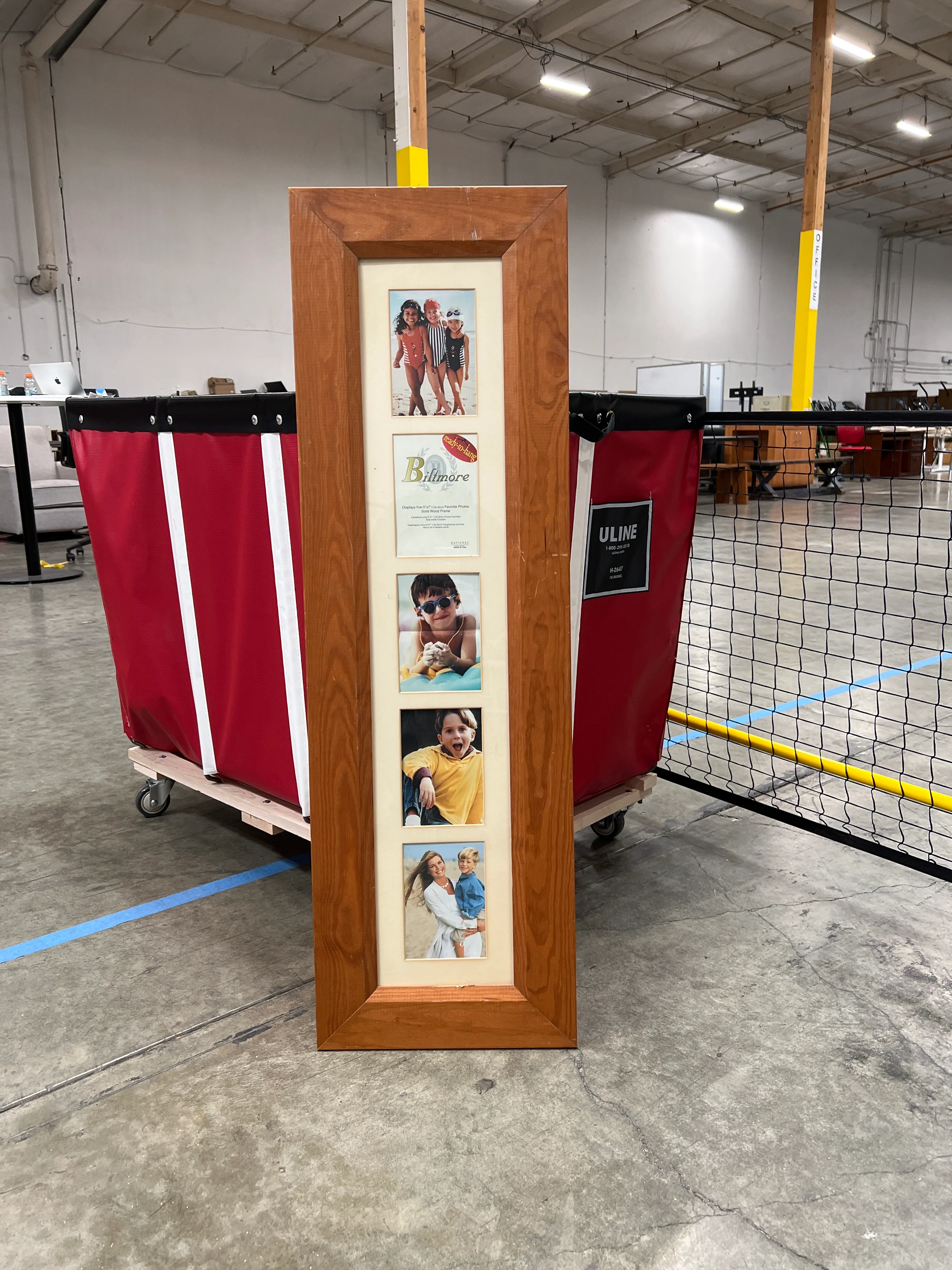 Biltmore Solid Wood Multi-Opening Photo Frame for Five 5x7 Pictures