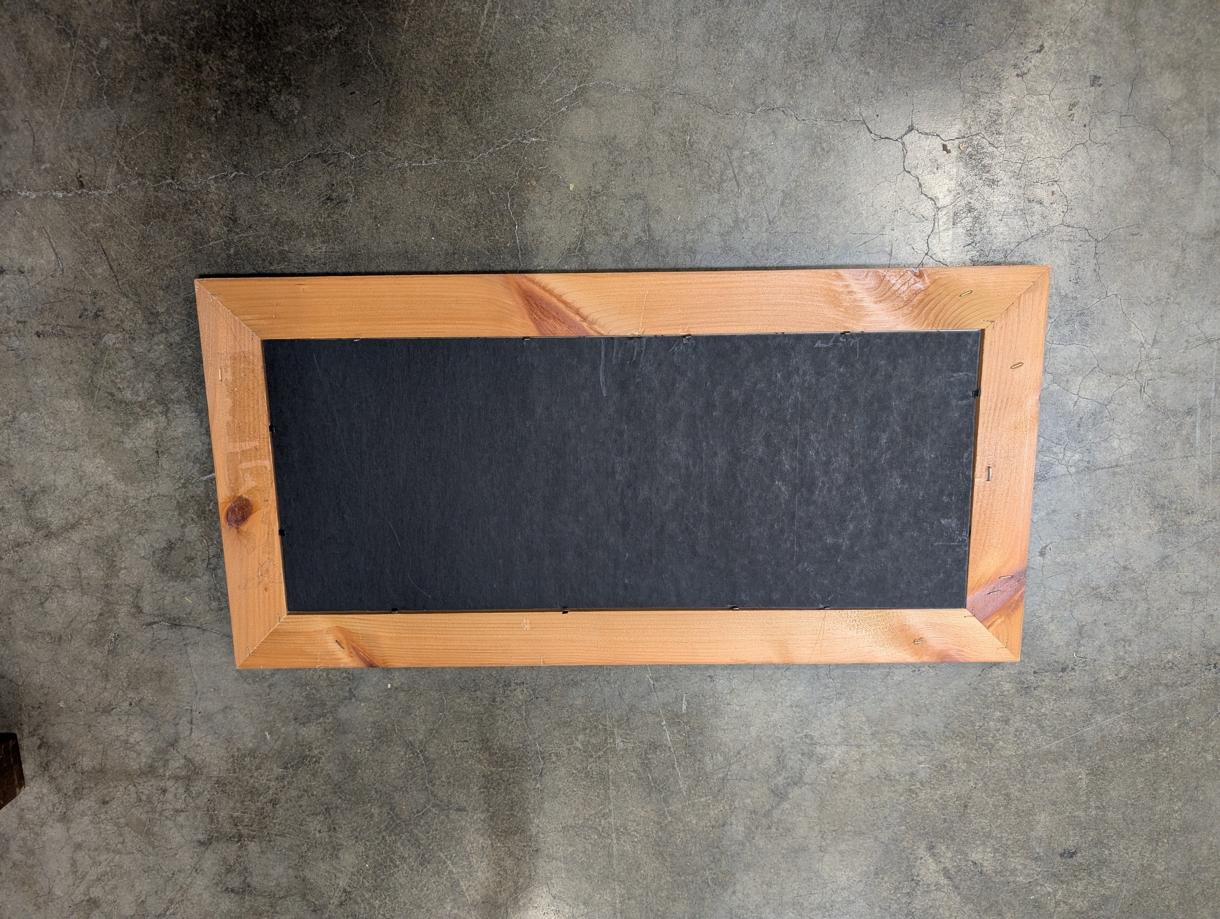 Warm Stained Wood Vertical Photo Collage Frame - Image 2