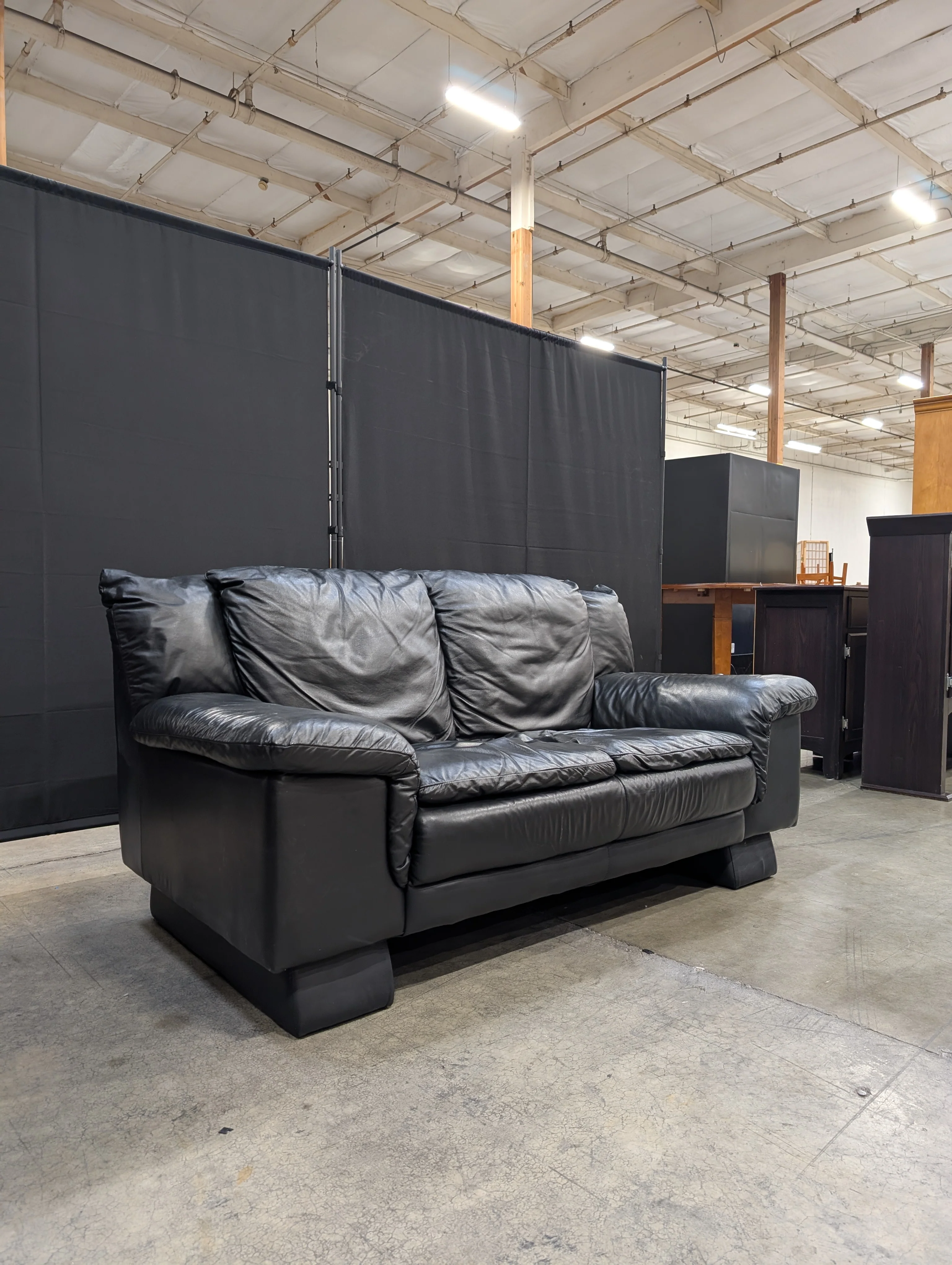 Black Love Seat - Image 10