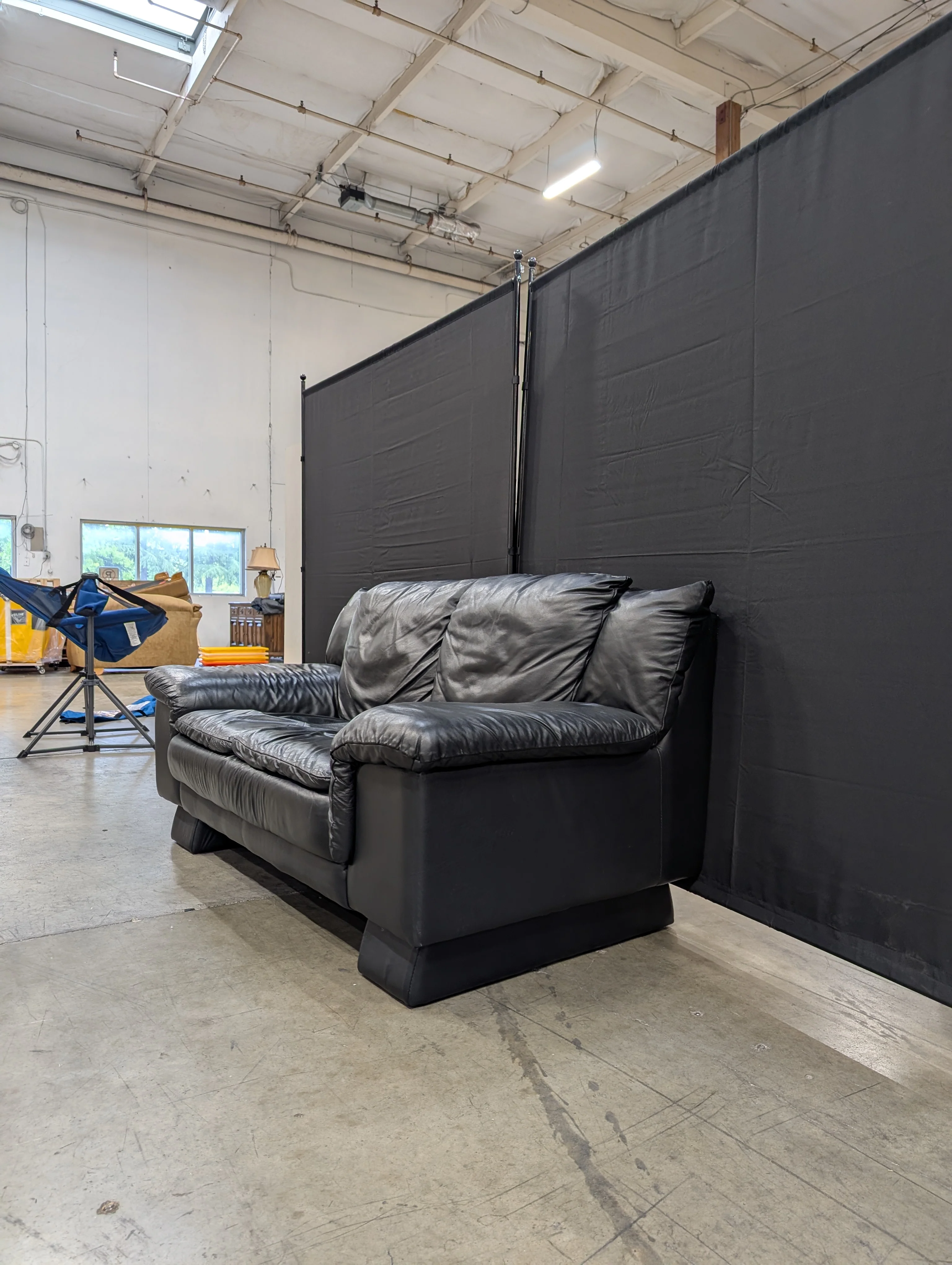 Black Love Seat - Image 6