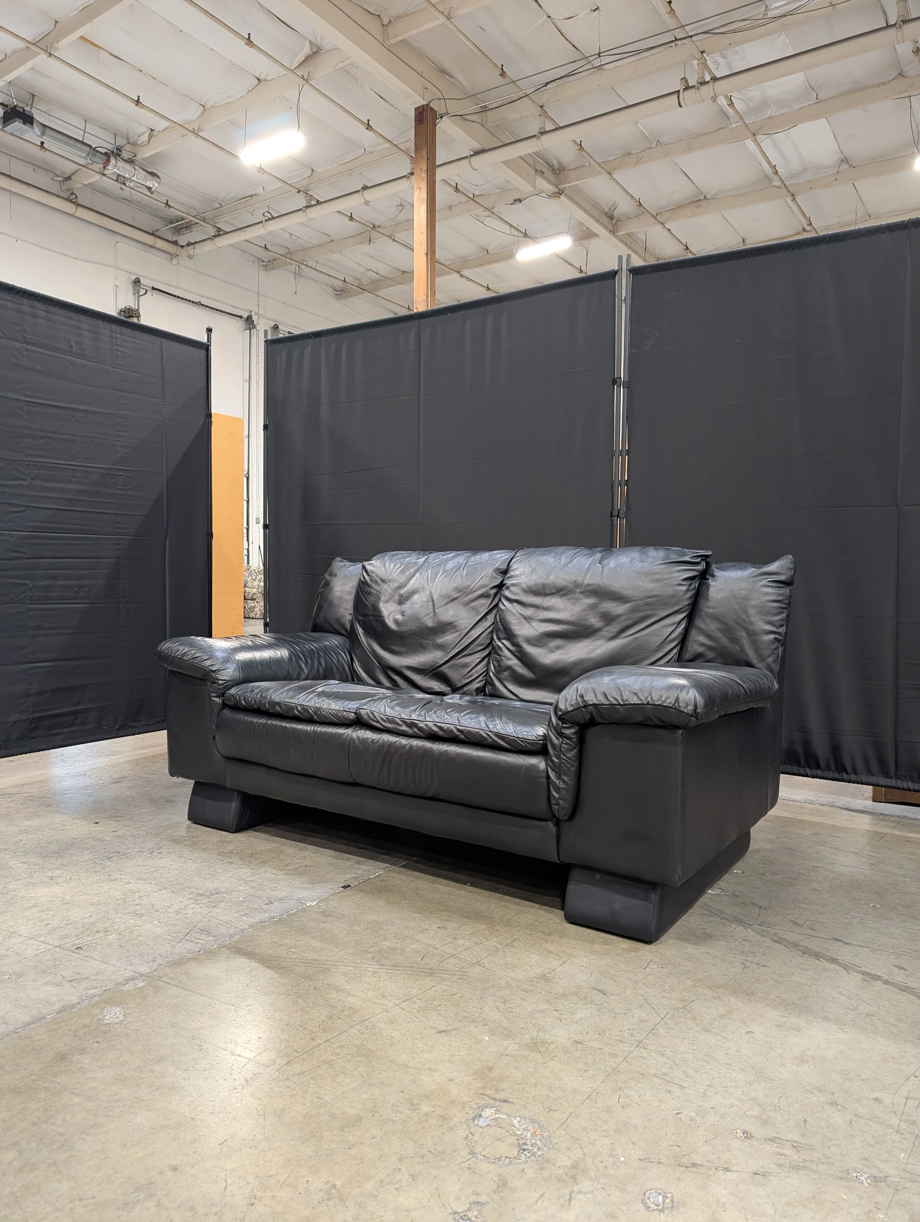 Black Love Seat - Image 7