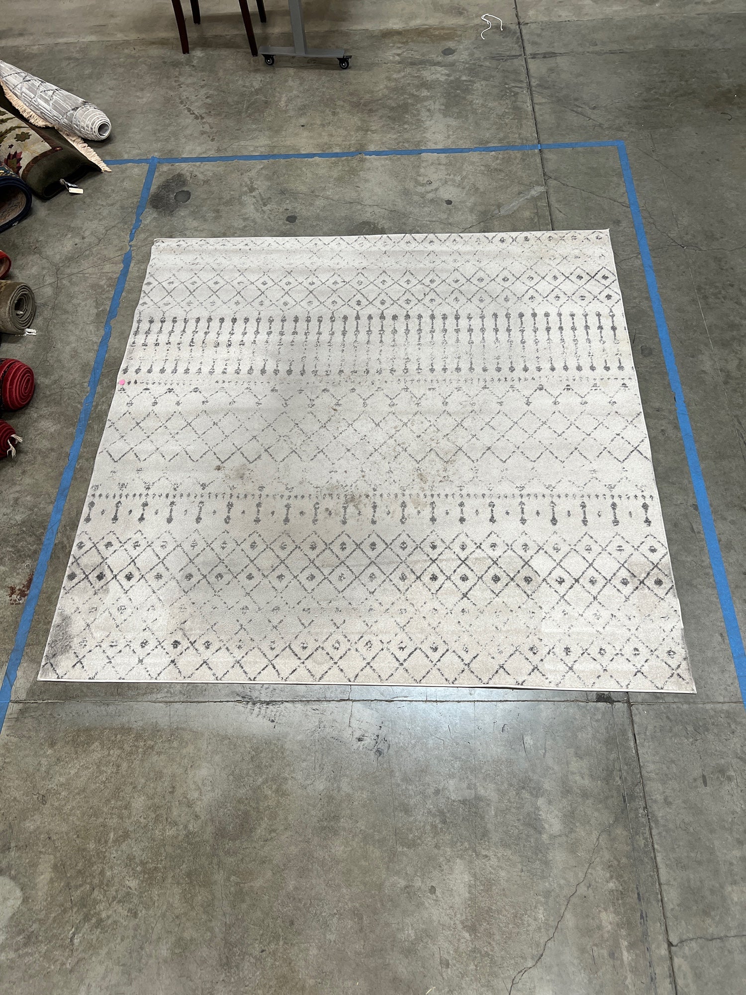 nuLOOM Bodrum Geometric Square Area Rug - 8' x 8'