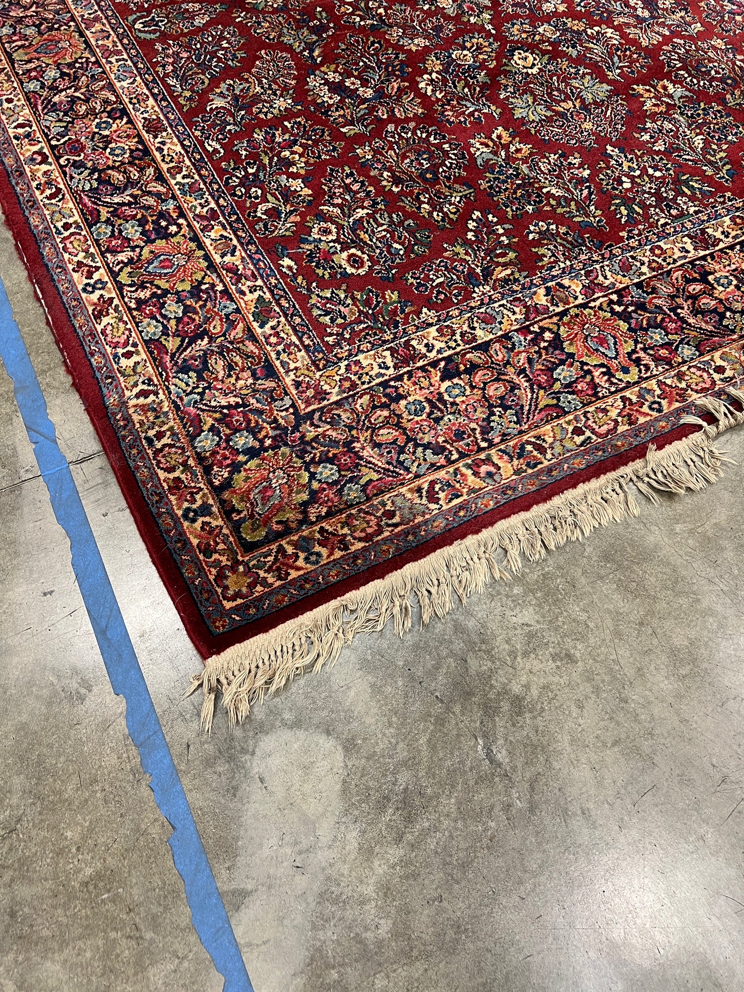 Large Traditional Persian Bakhtiari Style Panel Rug - 9' x 11' - Image 3