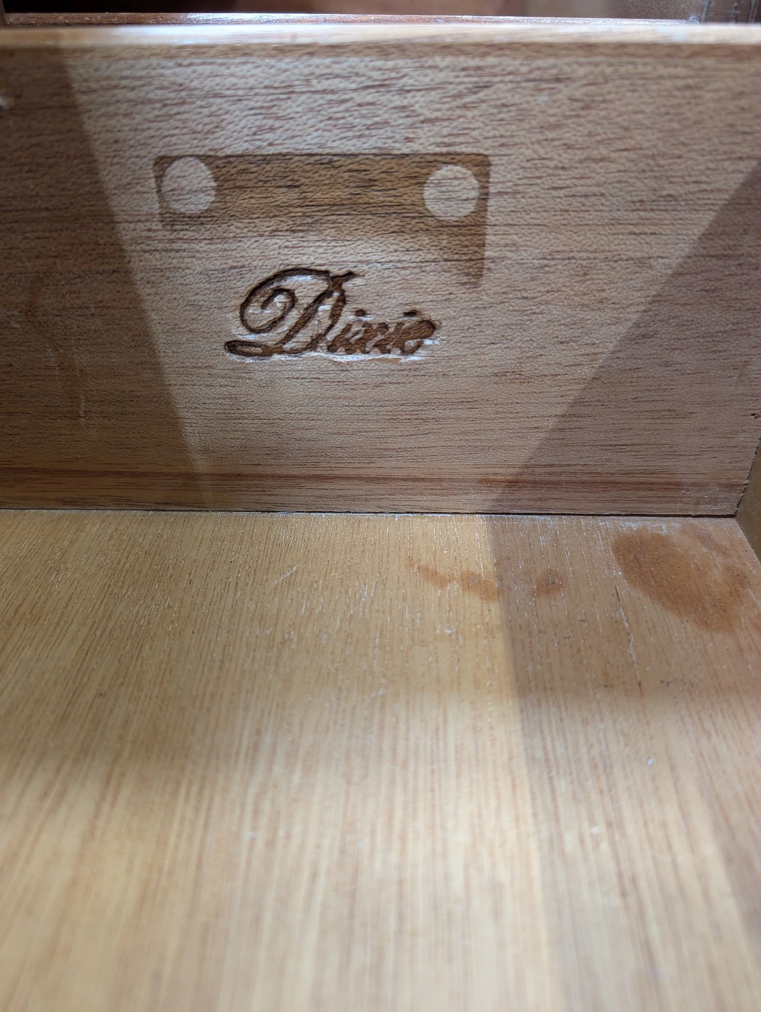 Dixie Traditional Wood Ten-Drawer Dresser - Image 5