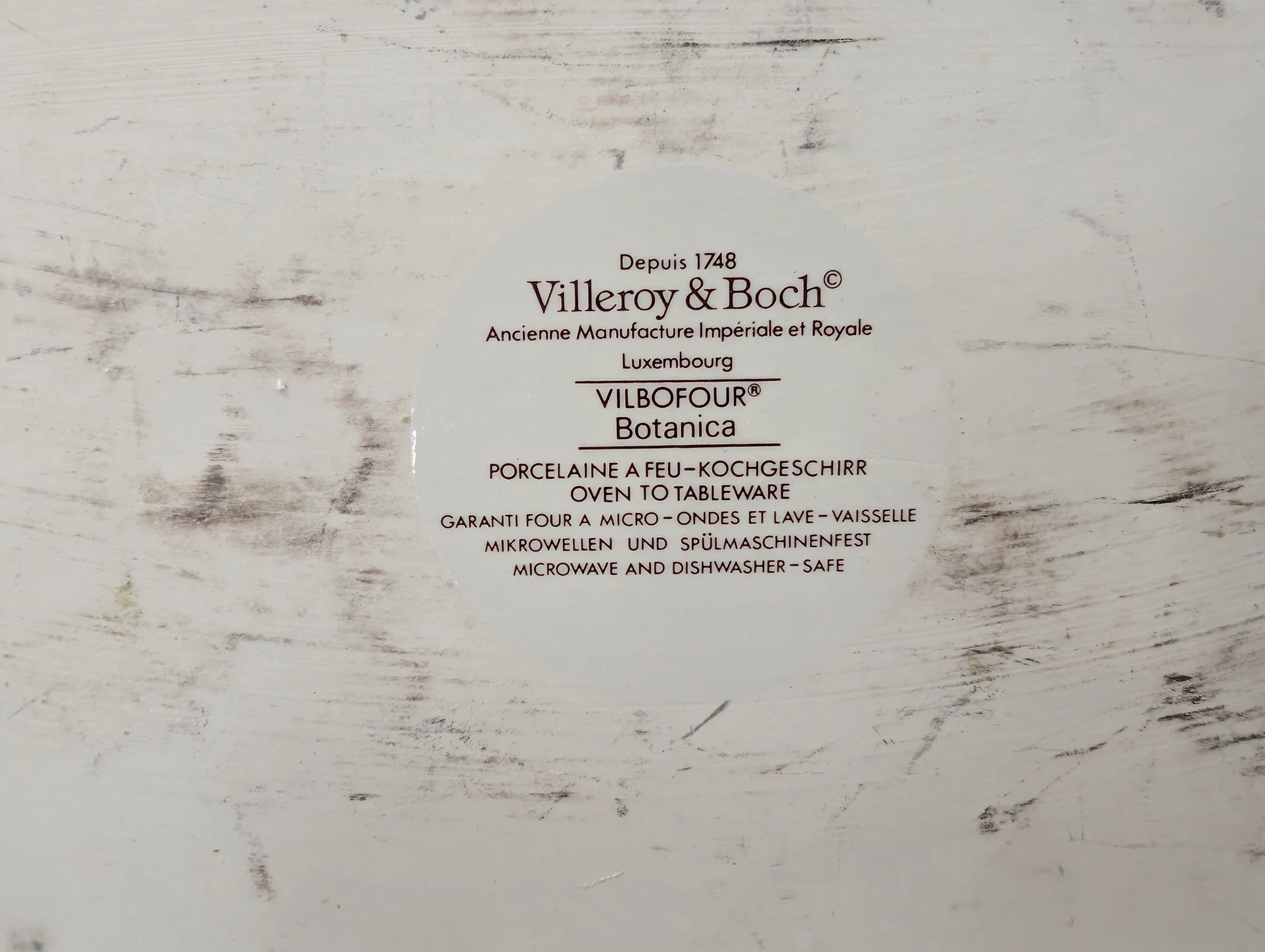 Villeroy & Boch Botanica Viola odorata Porcelain Baking Dish - Image 2