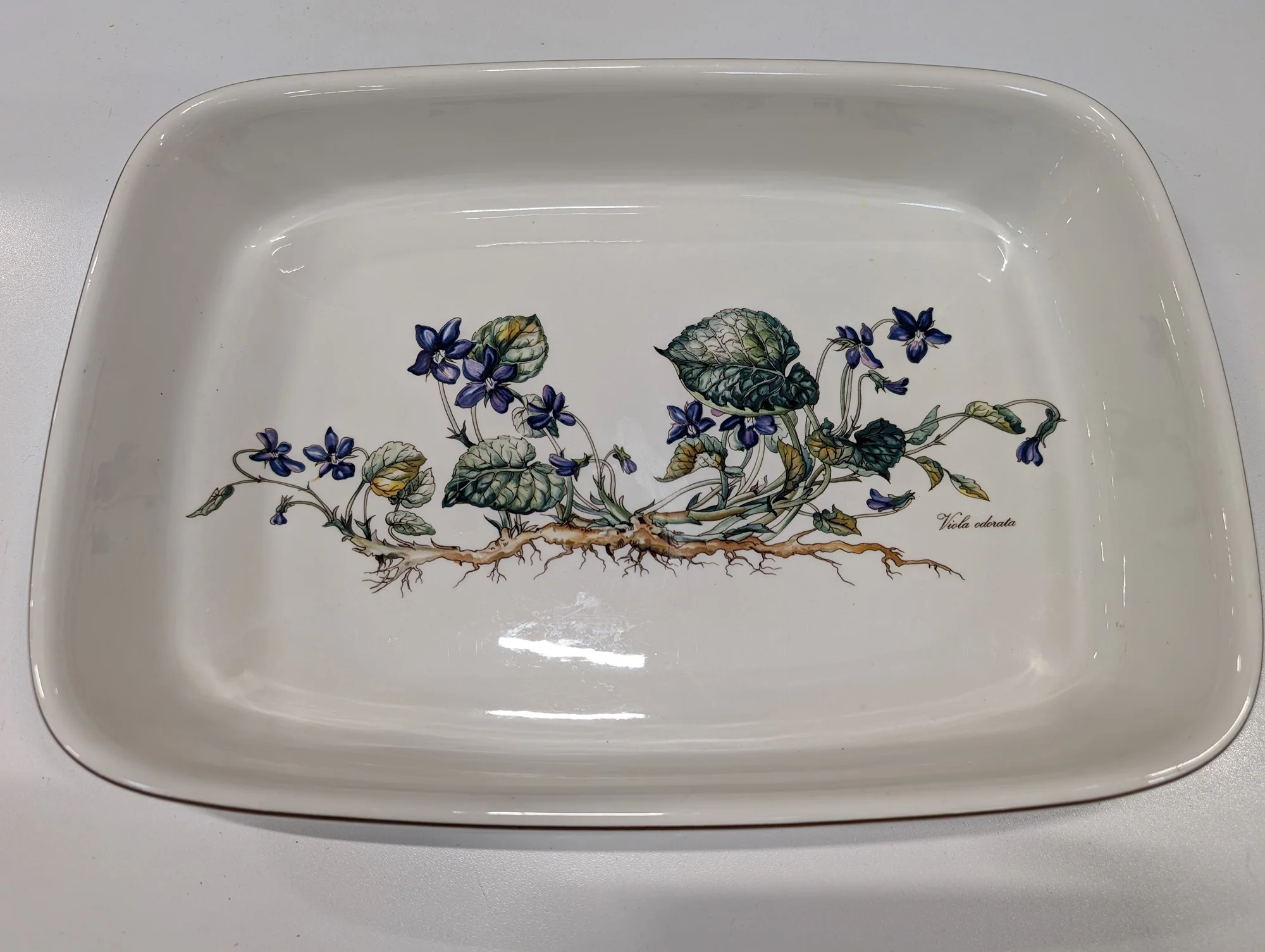 Villeroy & Boch Botanica Viola odorata Porcelain Baking Dish - Image 3