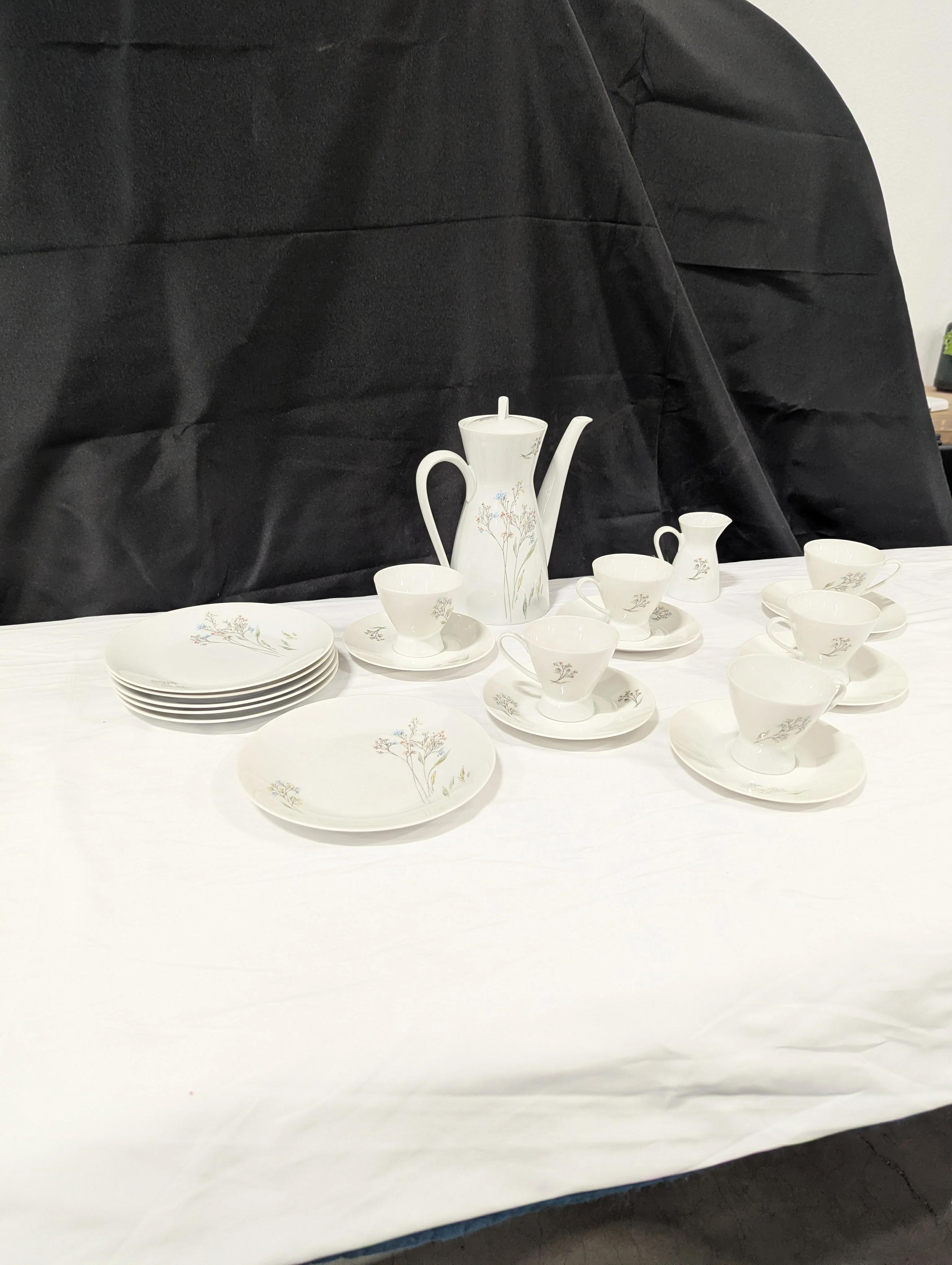 Rosenthal Germany Floral Porcelain Coffee Tea Dinnerware Set - Image 3
