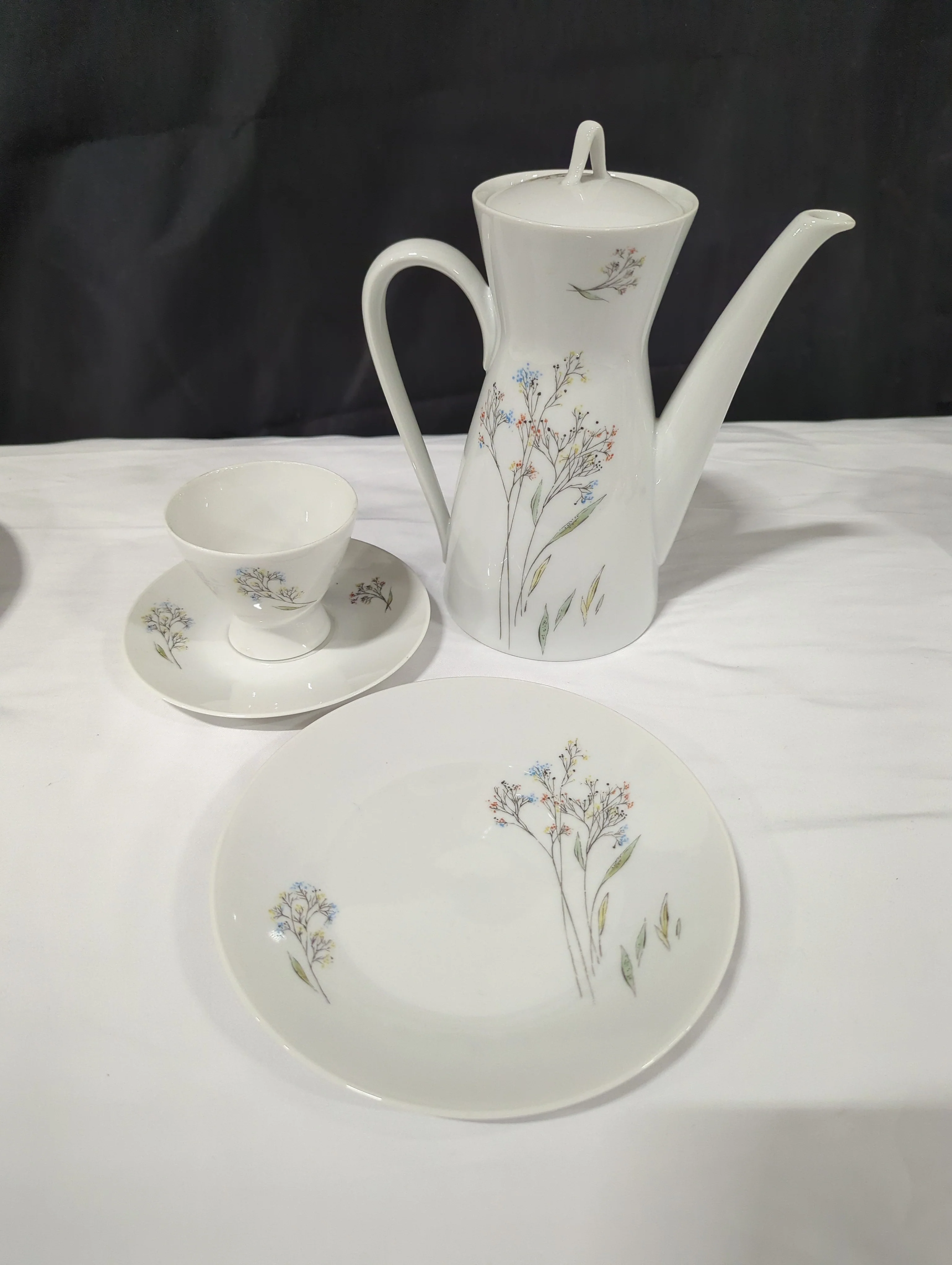 Rosenthal Germany Floral Porcelain Coffee Tea Dinnerware Set - Image 5